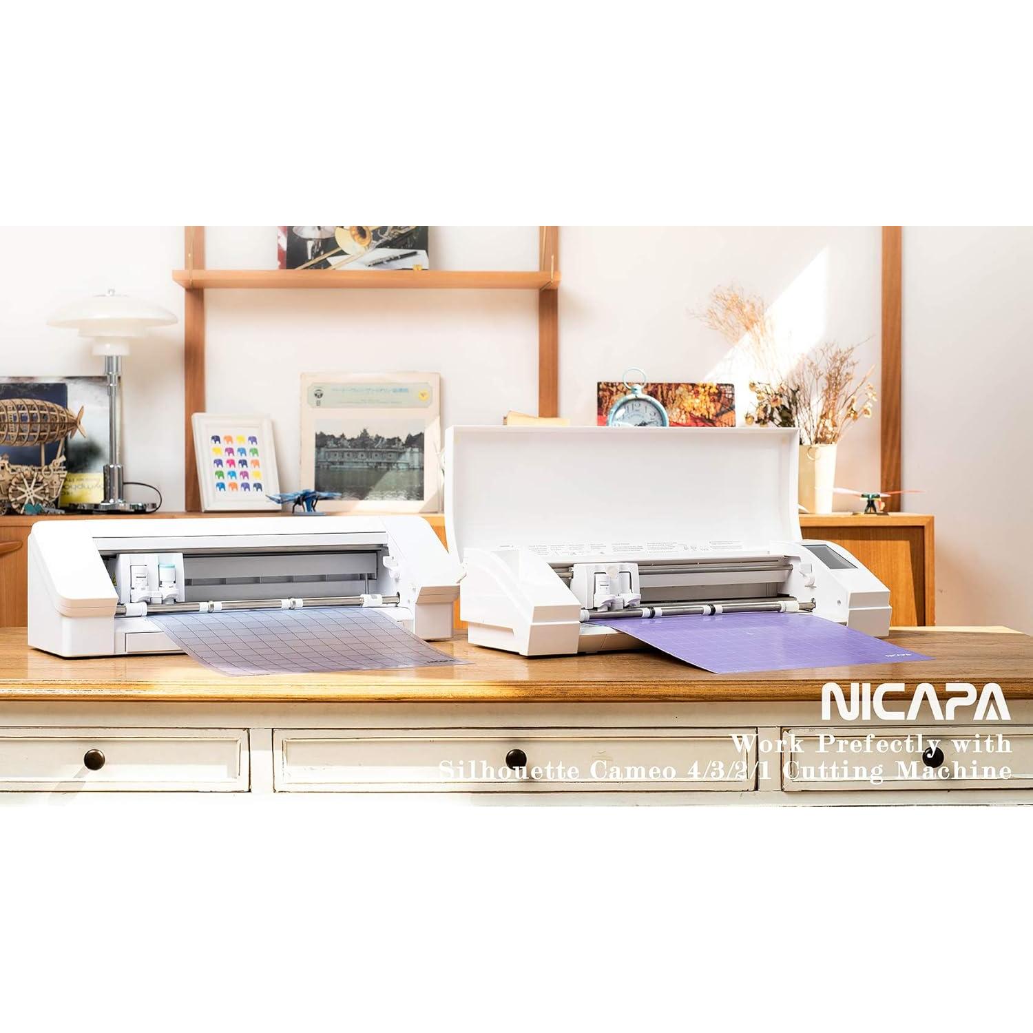 Alfombrilla de Corte Nicapa LightGrip para Silhouette Cameo 30.48x60.96 cm - 3 Paquetes