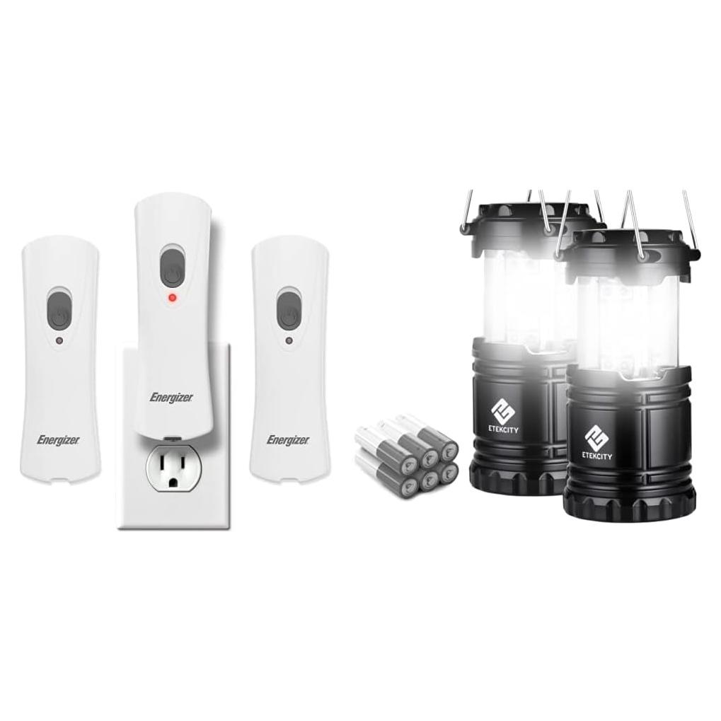 Kit de Linternas LED Recargables Energizer - 3 Piezas