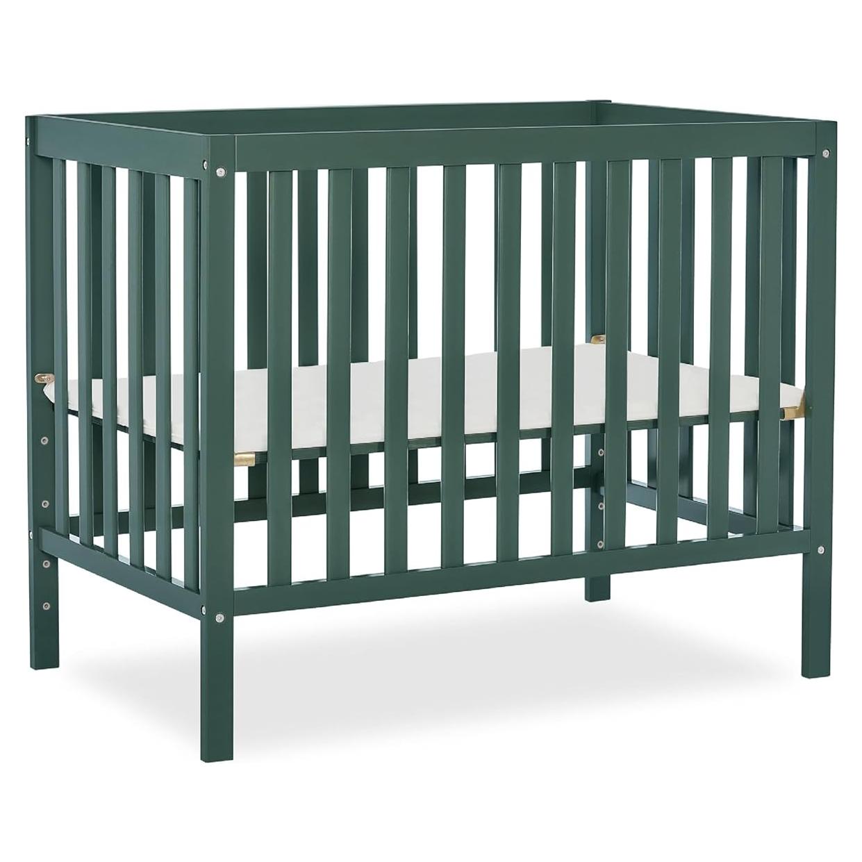 Cuna Mini Convertible Dream On Me Edgewood 4-en-1 Oliva