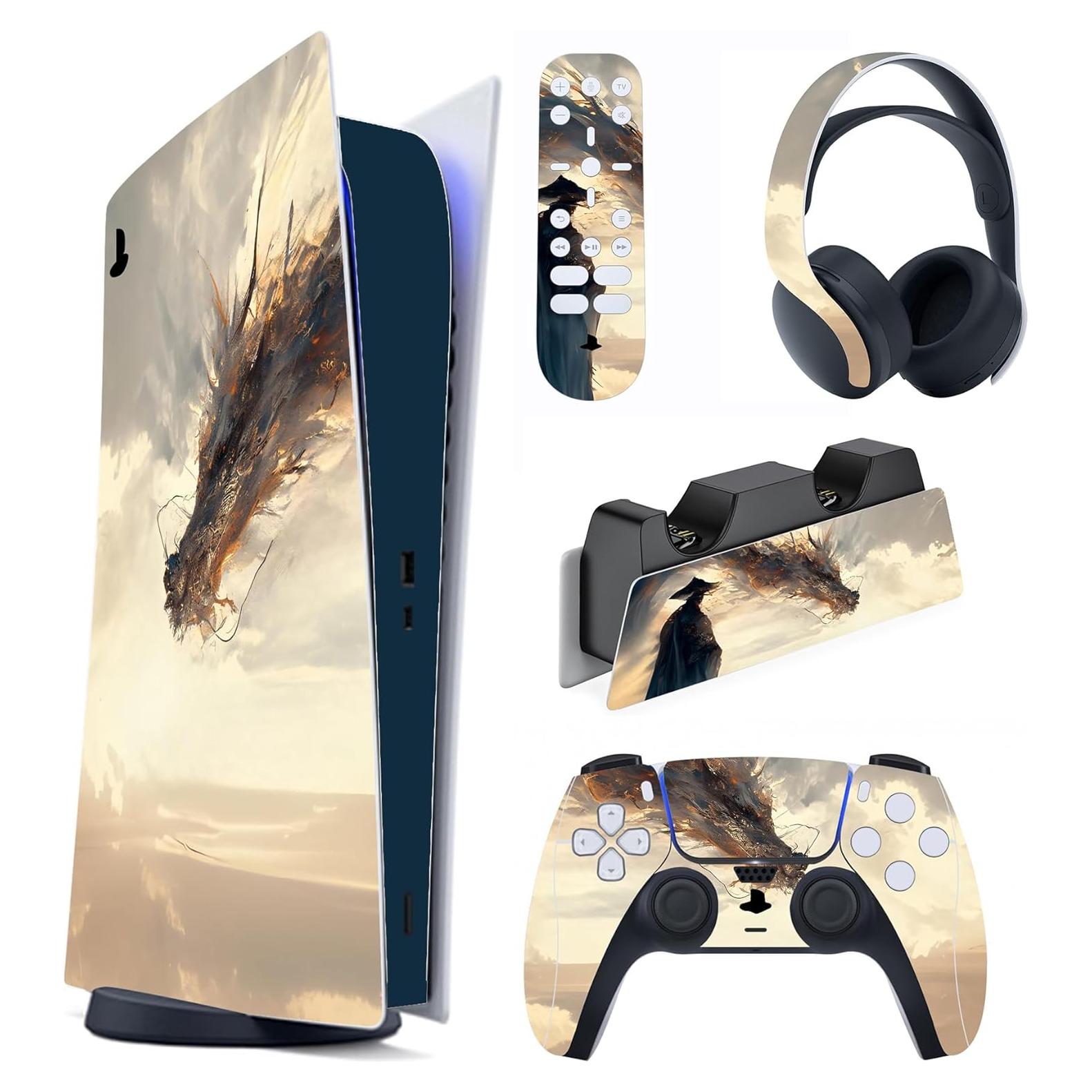 Calcomanías Personalizadas PlayVital para PS5 Edición Digital