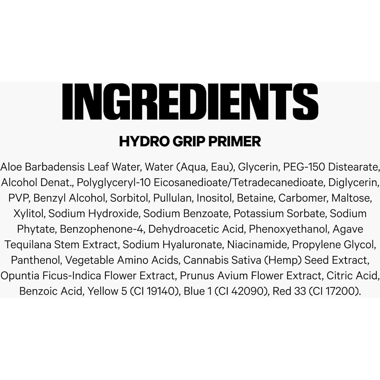 Primer Hidratante Hydro Grip Milk Makeup - Gel Ligero 30ml