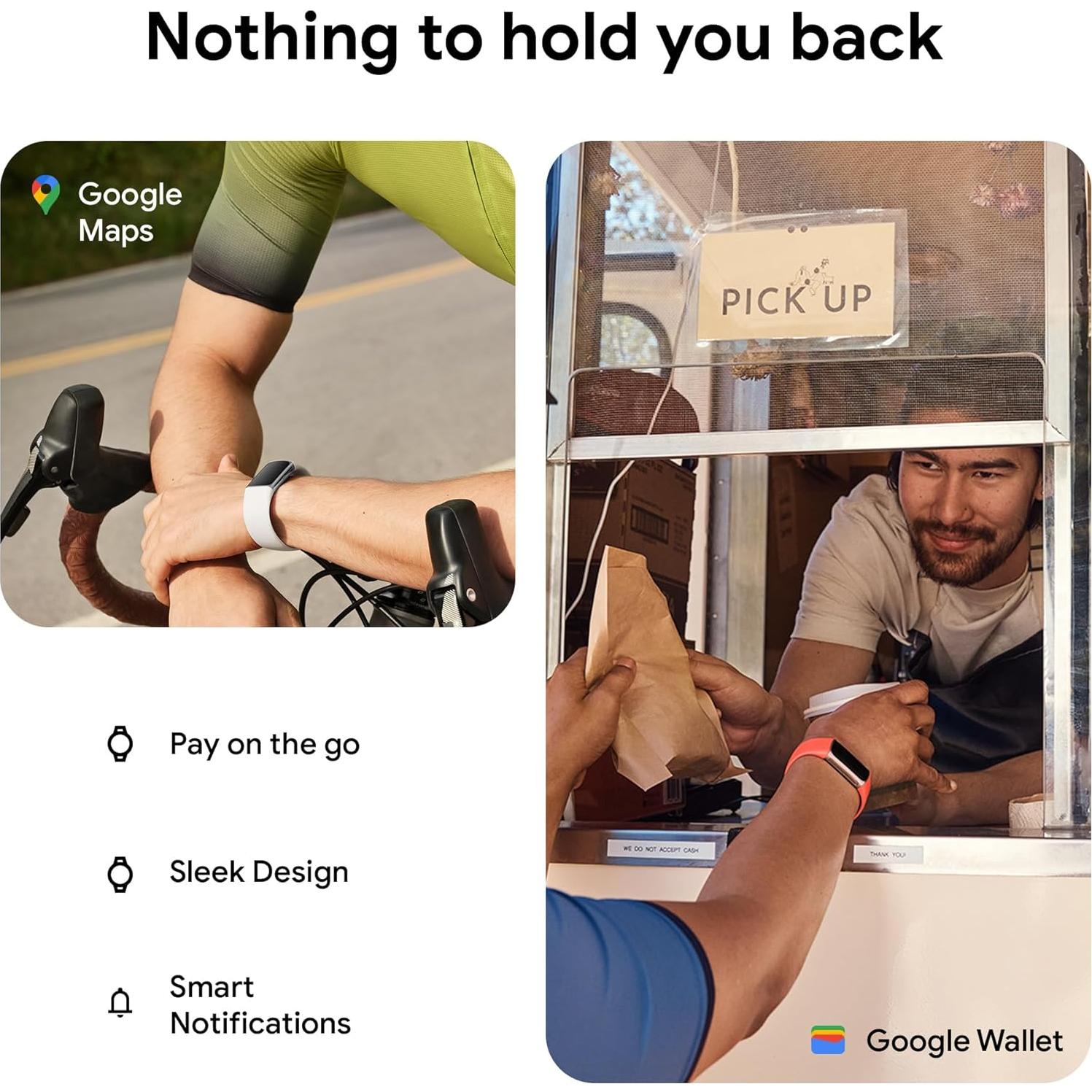 Fitbit Charge 6 Rastreador Fitness GPS, Obsidiana, Talla Única