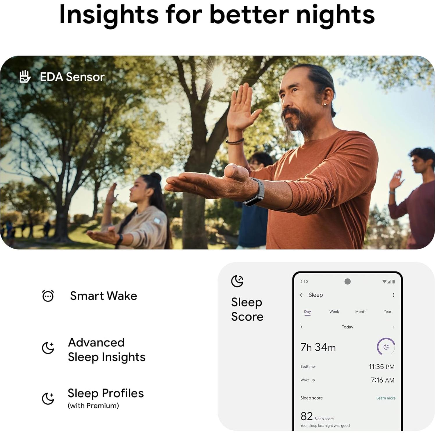 Fitbit Charge 6 Rastreador Fitness GPS, Obsidiana, Talla Única