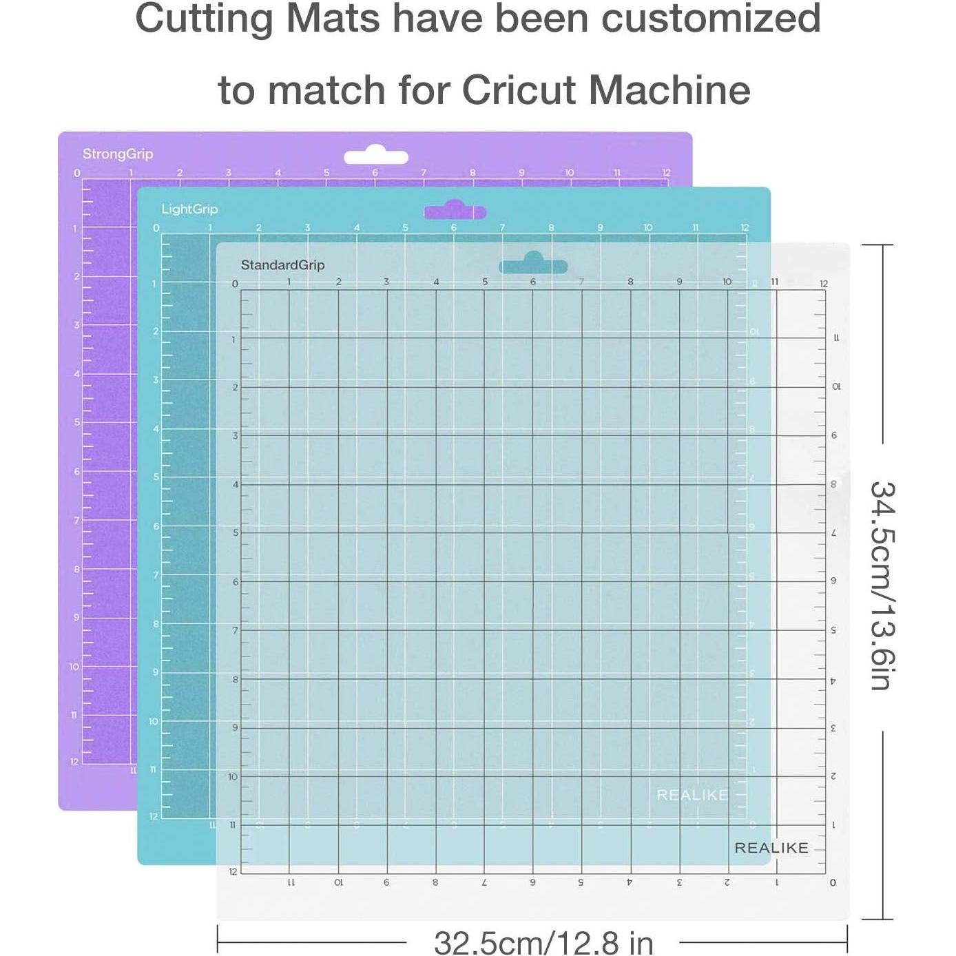Mat de Corte REALIKE 12x12 para Silhouette Cameo - 3 Mats