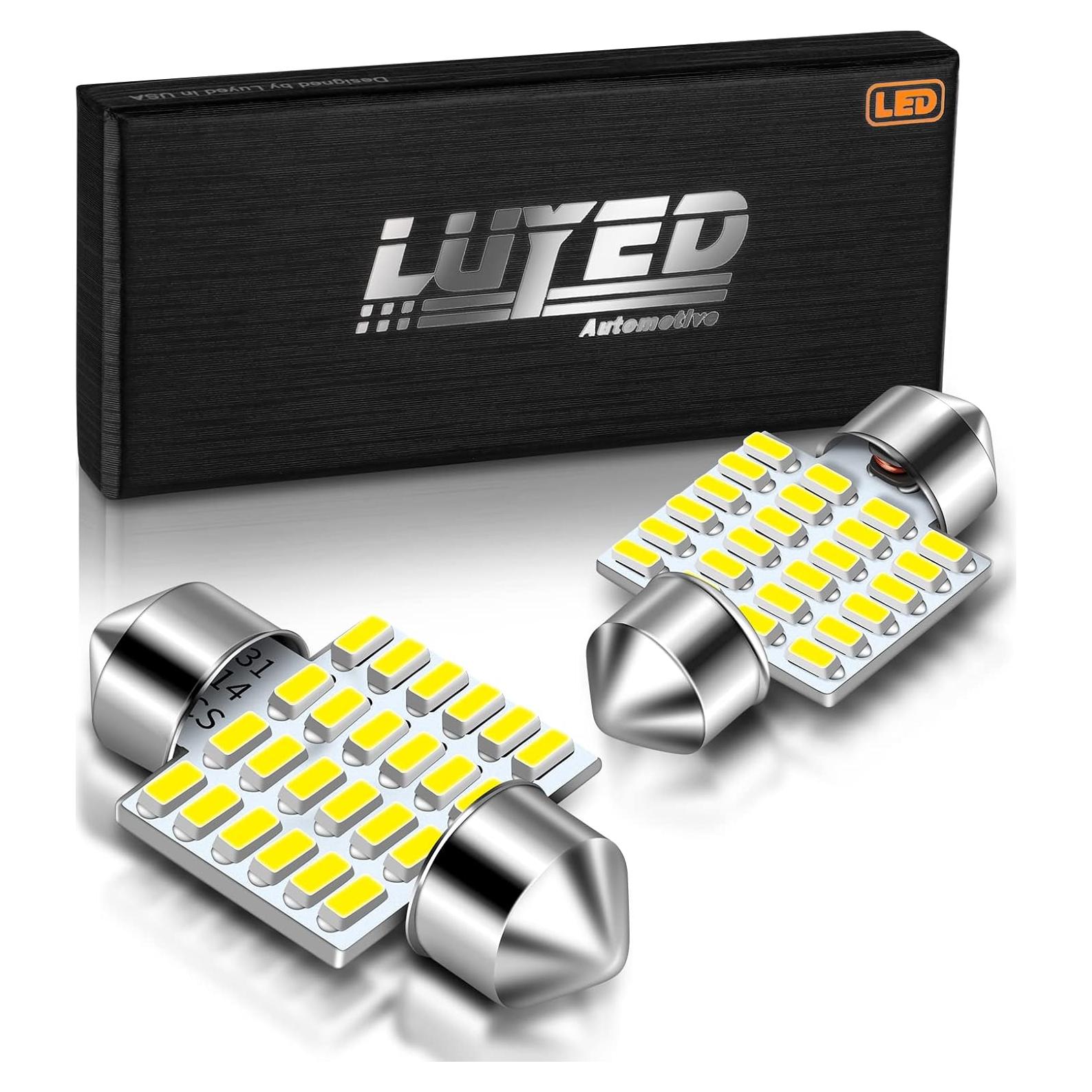 Bombillas LED LUYED DE3175 31mm Blanco Xenón 2 Piezas