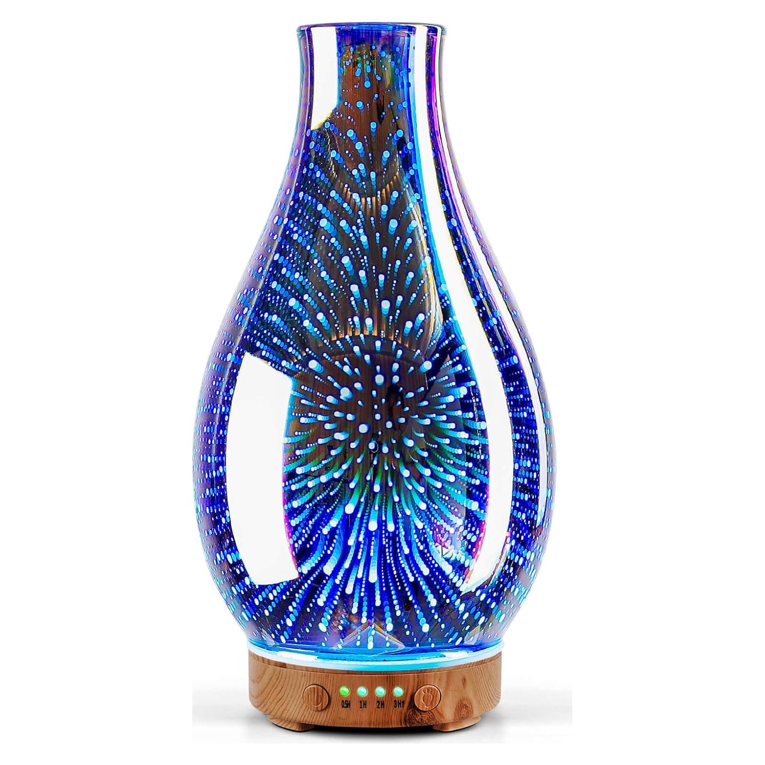 Difusor de Aceite Esencial Porseme 100ml Vidrio Aromaterapia