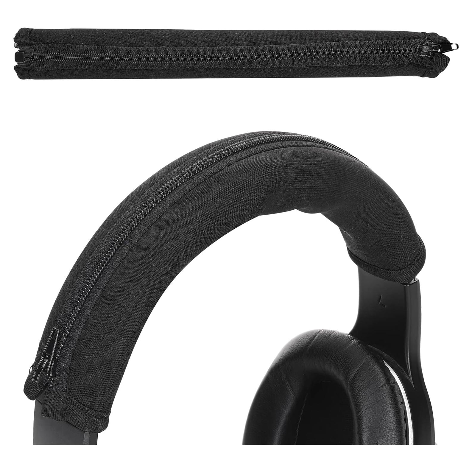 Cubierta de diadema KW-MOBILE para AudioTechnica ATH M50X - Neopreno Negro