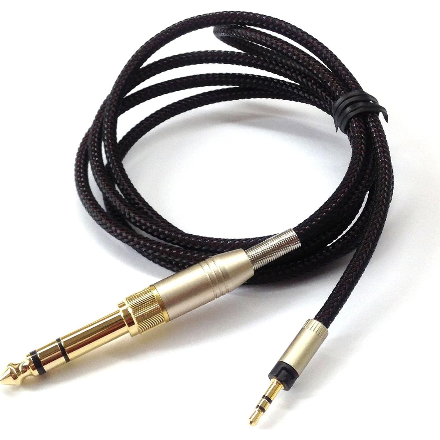 Cable de audio de reemplazo NewFantasia 1.8m para Sennheiser