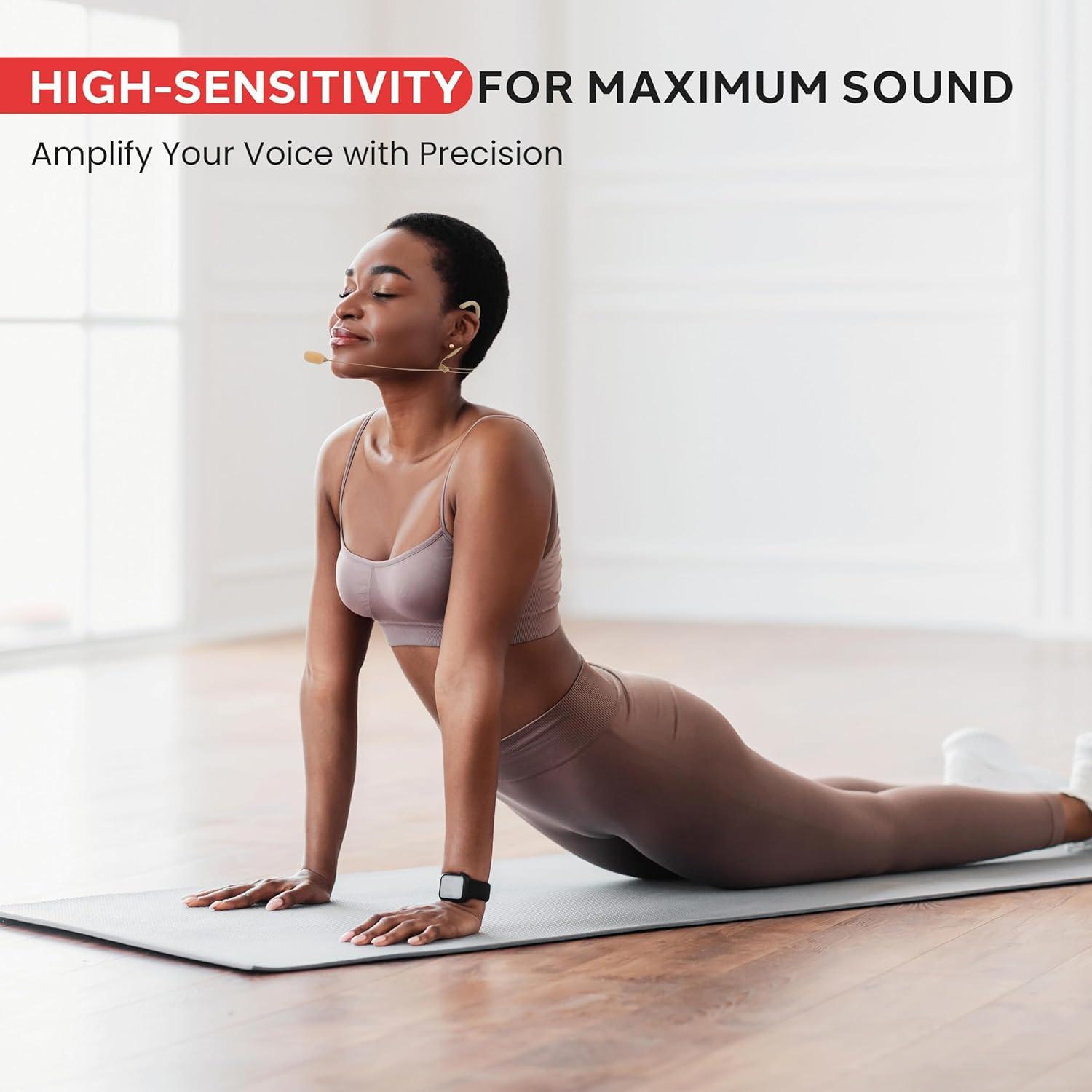 Auricular con micrófono Pyle PMHM2 - Condensador Omnidireccional