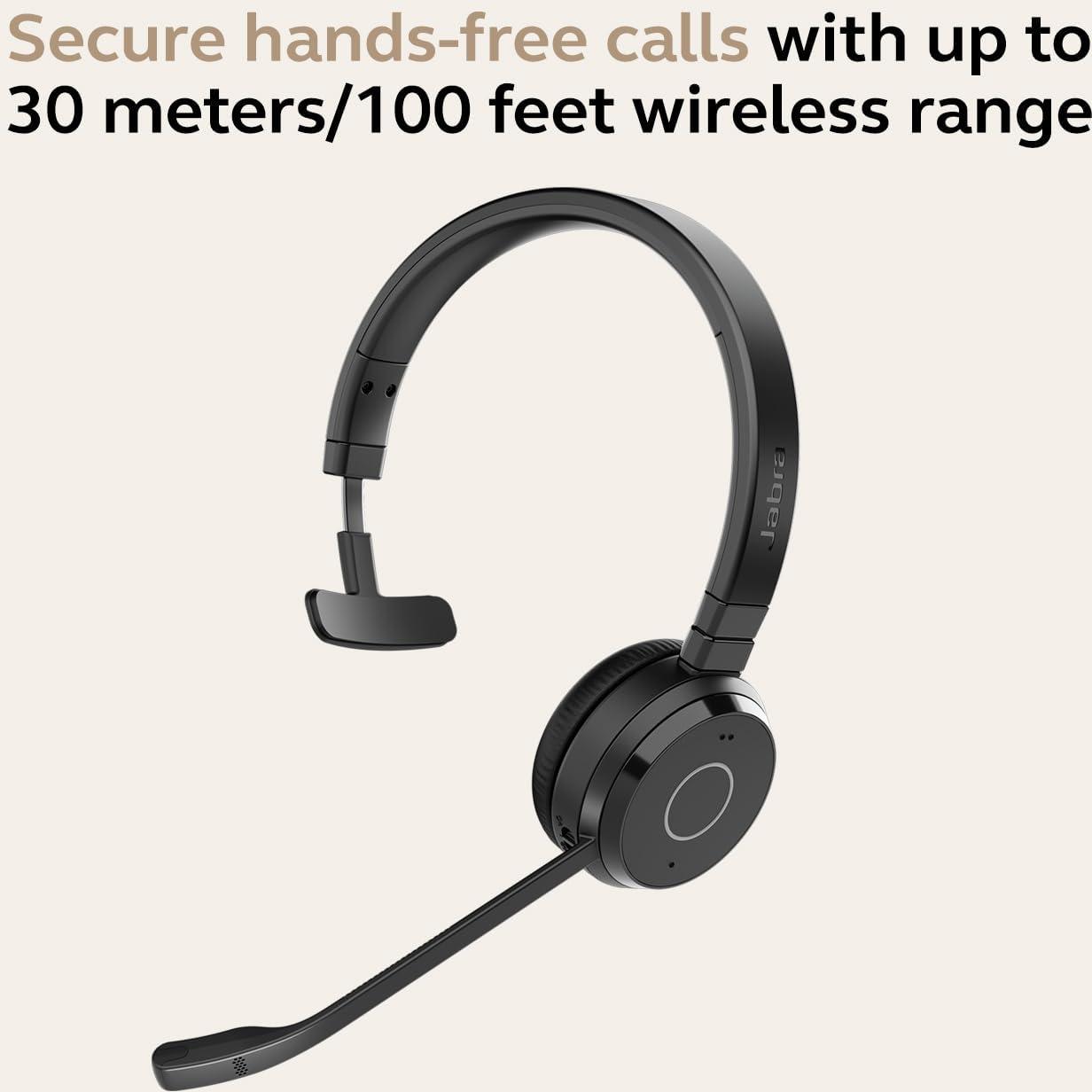 Auriculares Inalámbricos Jabra Evolve 65 TE Mono con Micrófono