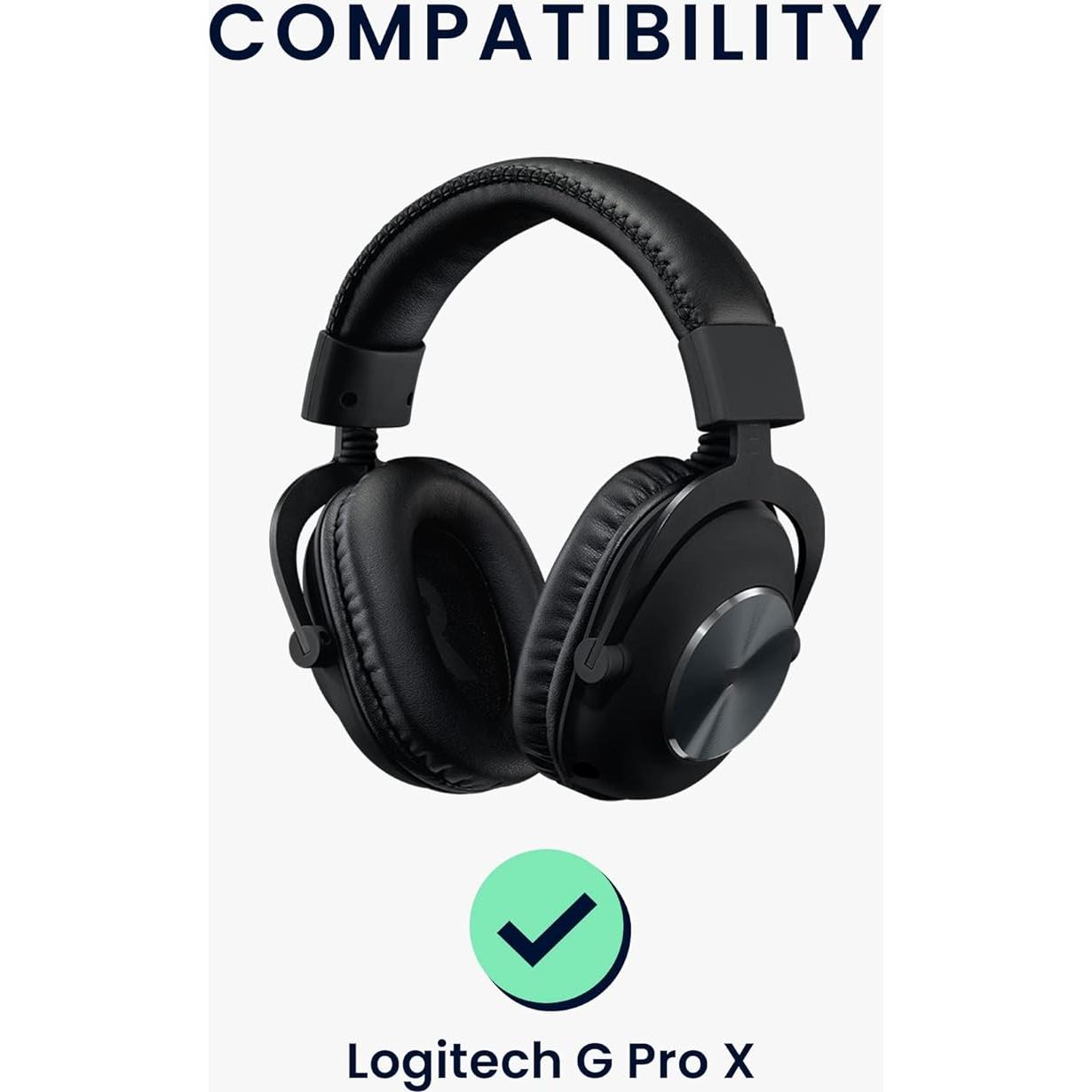 Micrófono de Reemplazo KWmobile para Logitech G Pro X - Negro