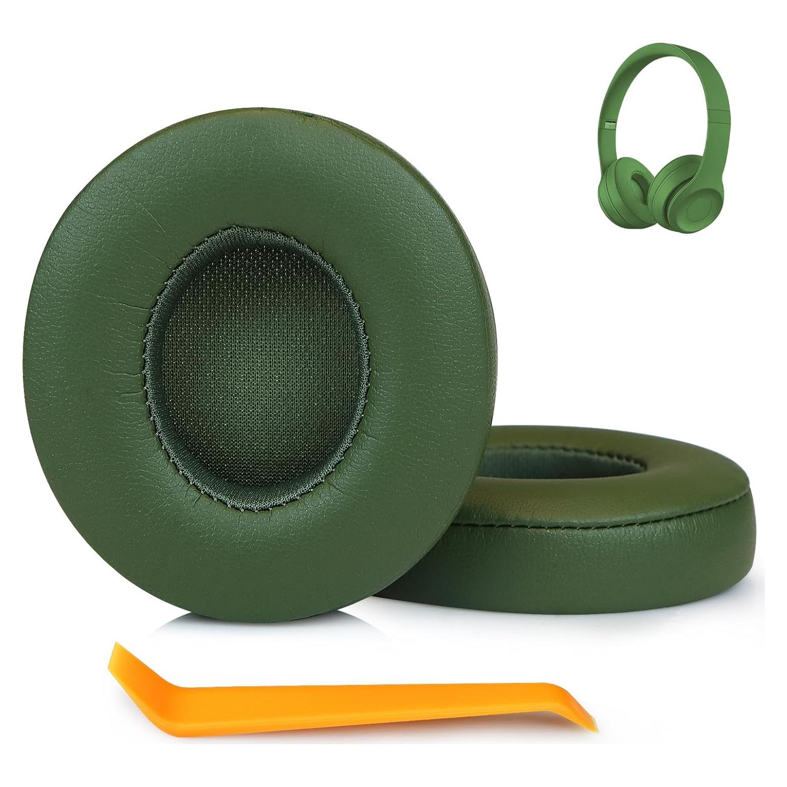 Almohadillas de Reemplazo para Auriculares Beats Solo 2 y 3 - Verde