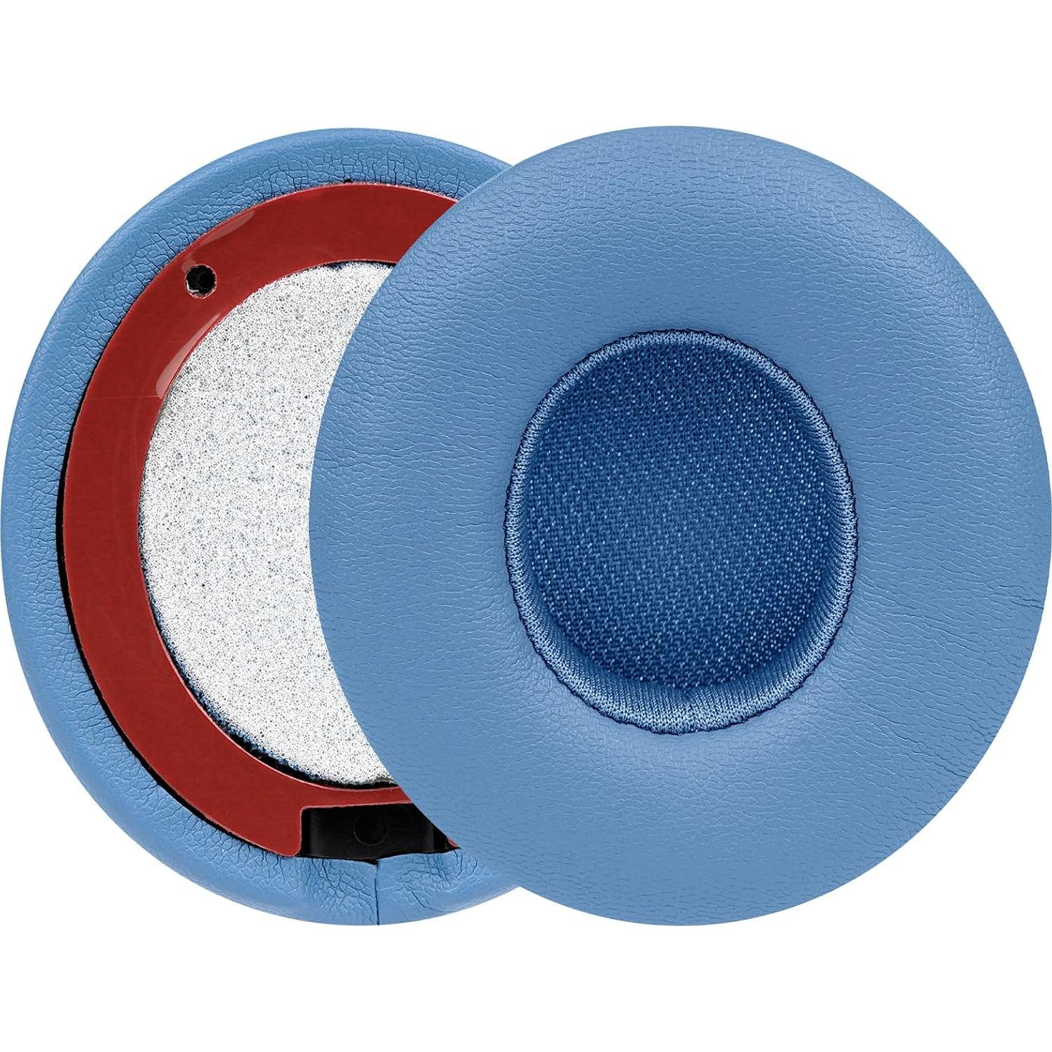 Almohadillas de Repuesto Linkidea para Auriculares Beats Solo 4 Azul