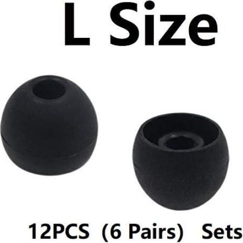 Puntas de Reemplazo BLLQ para Auriculares In-Ear 12PCS