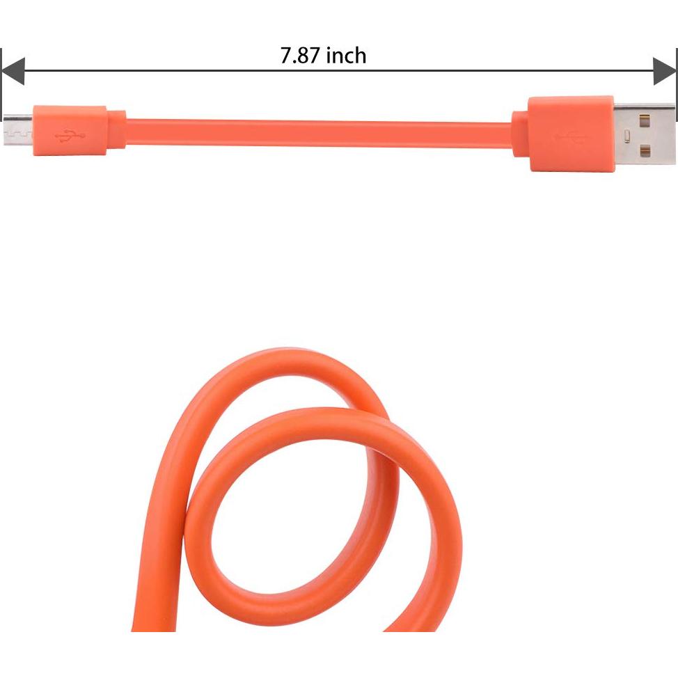 Cable de carga Micro USB Mekoko 0.18m para auriculares Bose y Beats