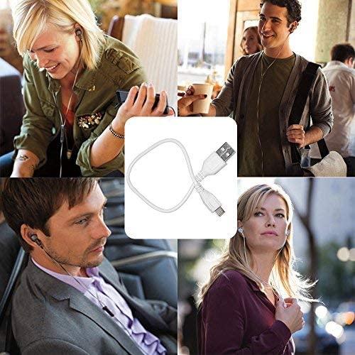 Cable de Carga USB a Micro USB Saipomor 20CM Blanco