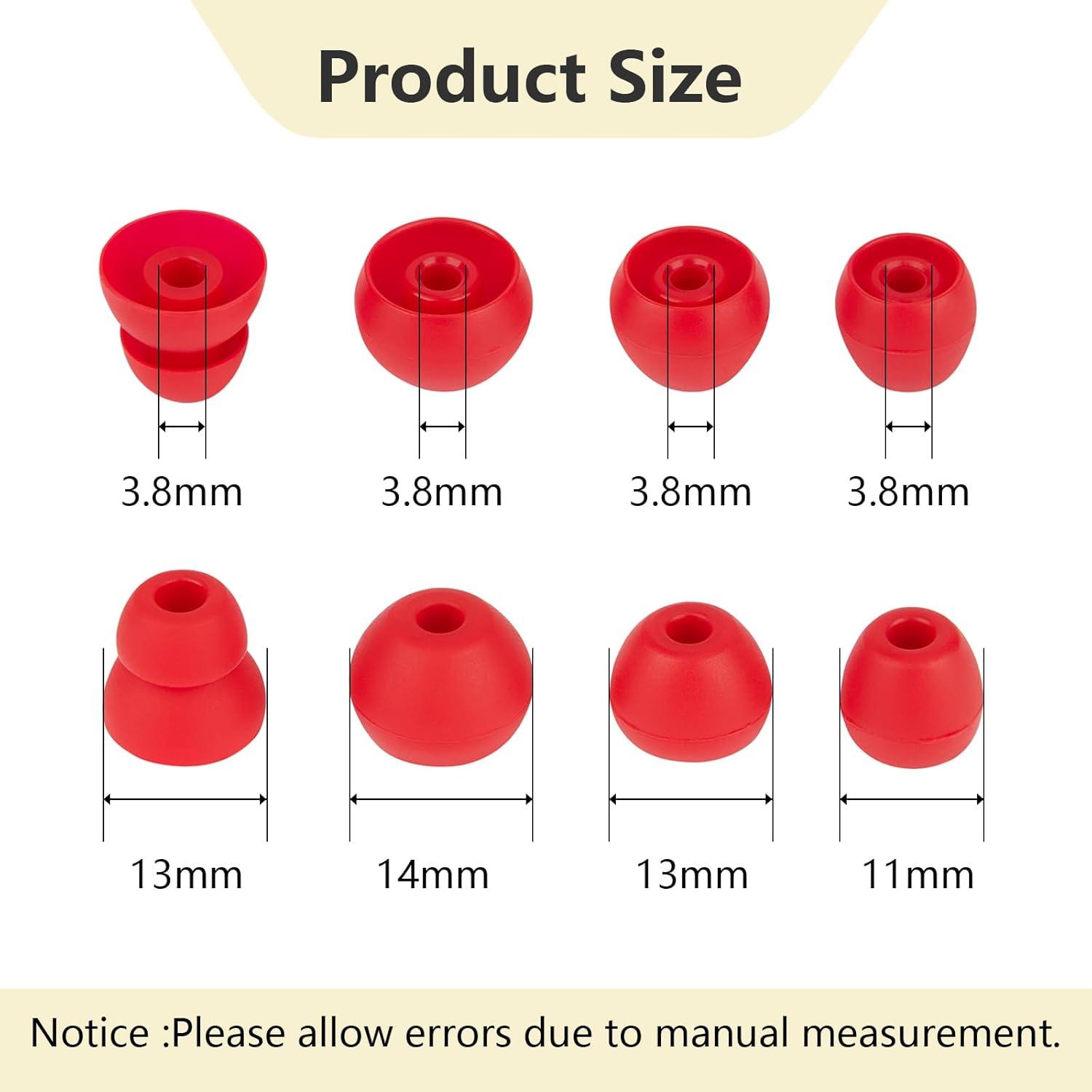 Puntas de Silicona para Auriculares Powerbeats Pro - 4 Pares