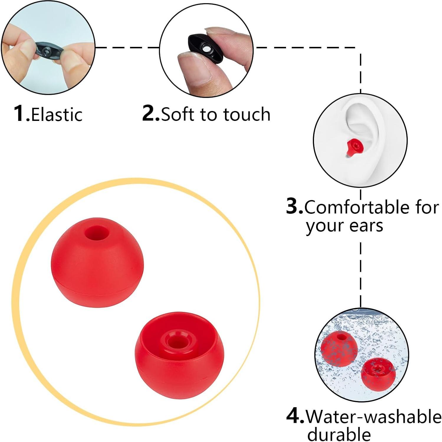 Puntas de Silicona para Auriculares Powerbeats Pro - 4 Pares