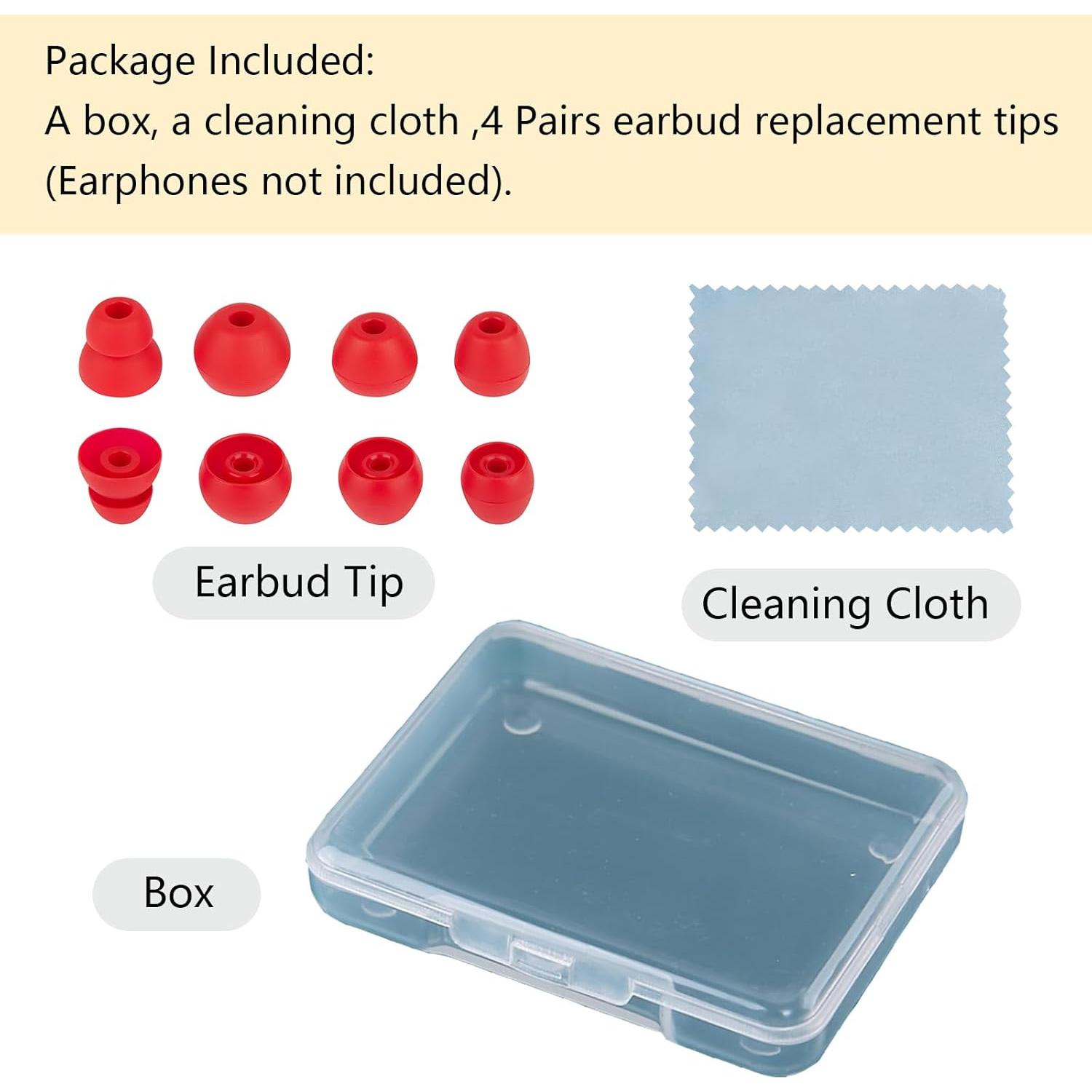 Puntas de Silicona para Auriculares Powerbeats Pro - 4 Pares