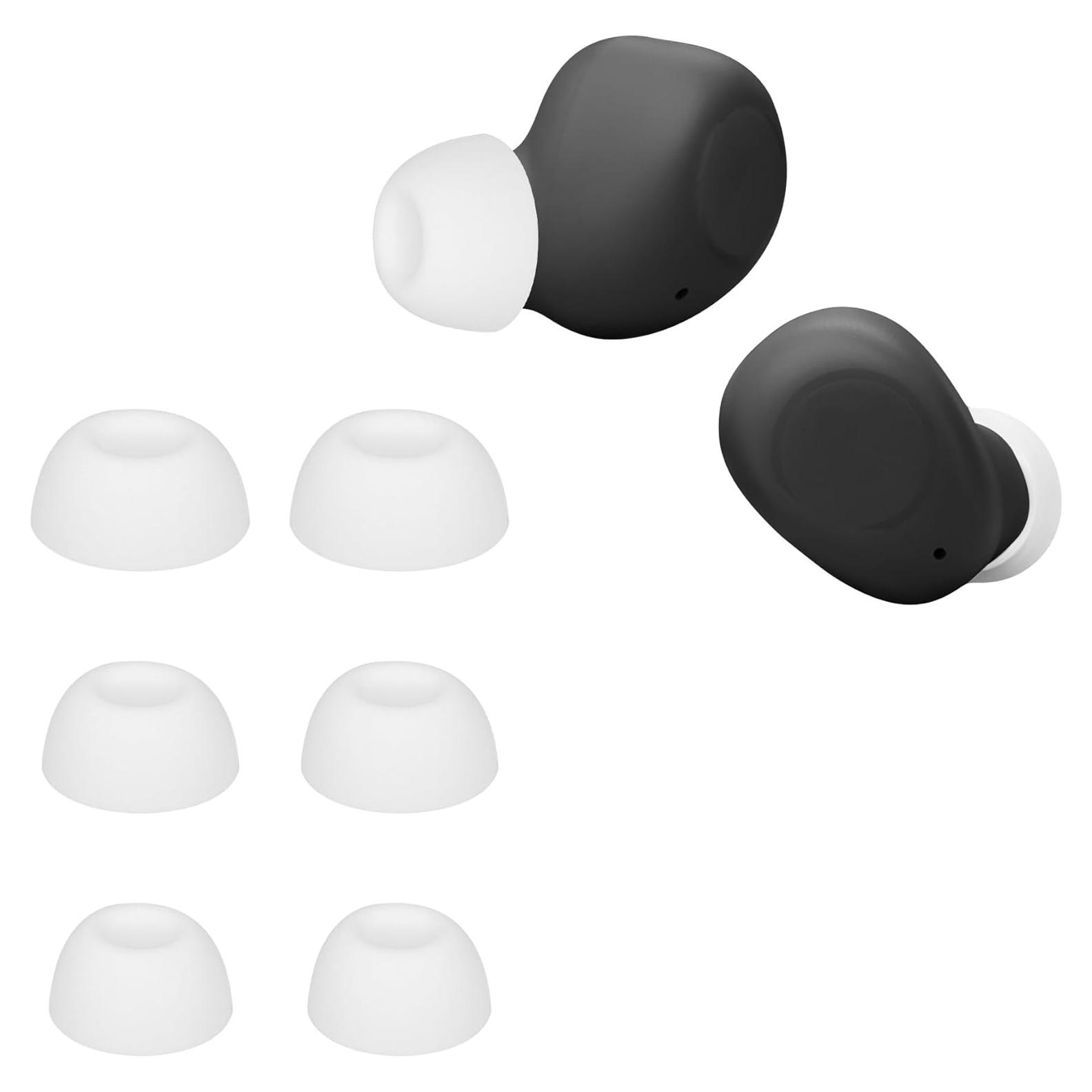 Puntas de Silicona Repuesto kwmobile para JBL Wave Buds - 6 Piezas