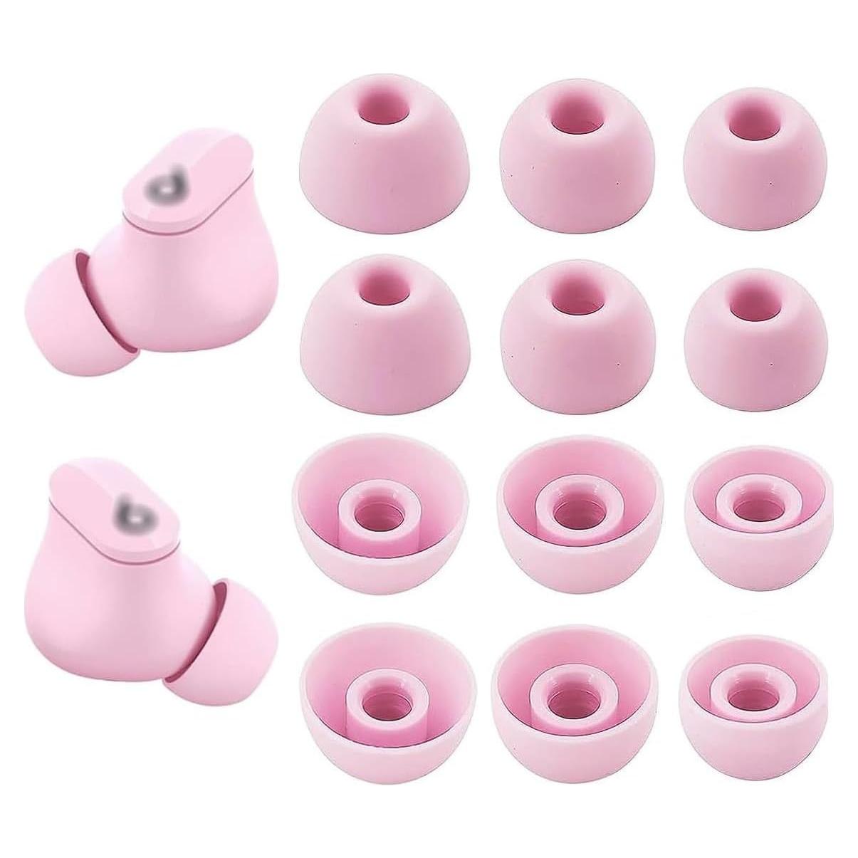 Puntas de oído de silicona BLLQ para Beats Studio Buds 6 pares