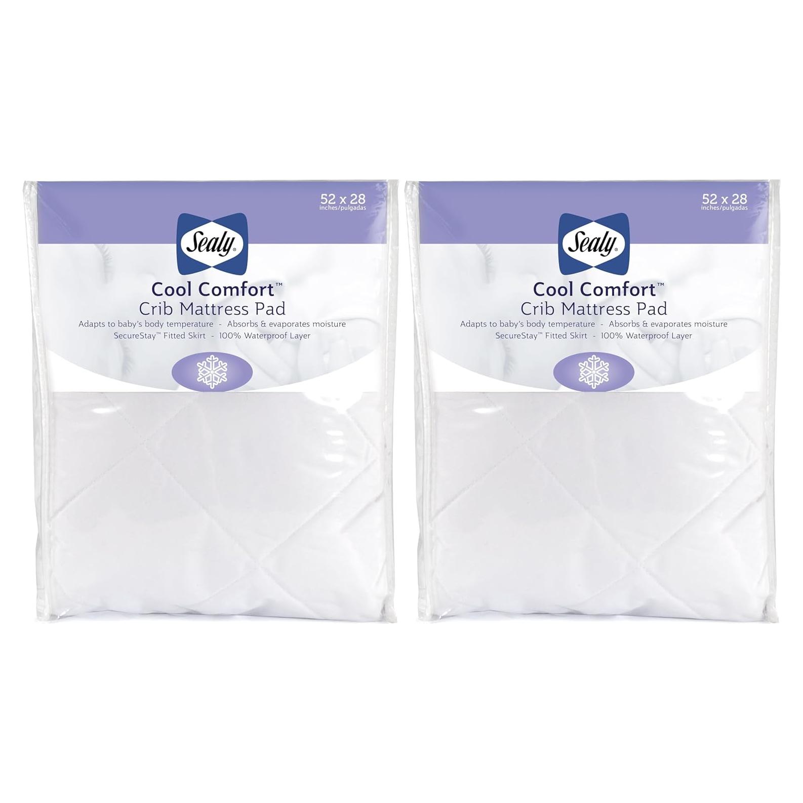 Protector de Colchón Impermeable Sealy Baby Cuna 132x71cm