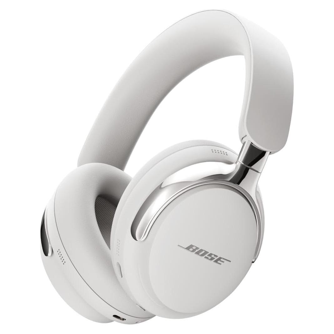 Auriculares Bluetooth Bose QuietComfort Ultra 2ª Gen, Cancelación de Ruido, 30h Batería, Humo Blanco