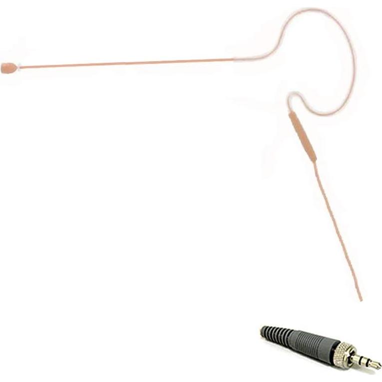 Micrófono de Auricular Mini Rannsgeer L630R Beige para Sennheiser