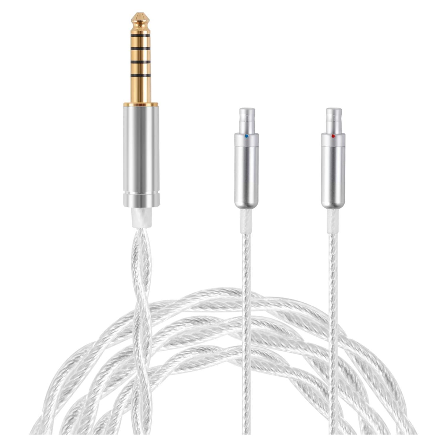 Cable de audio reemplazo FAAEAL 1.5m 4.4mm para Sennheiser