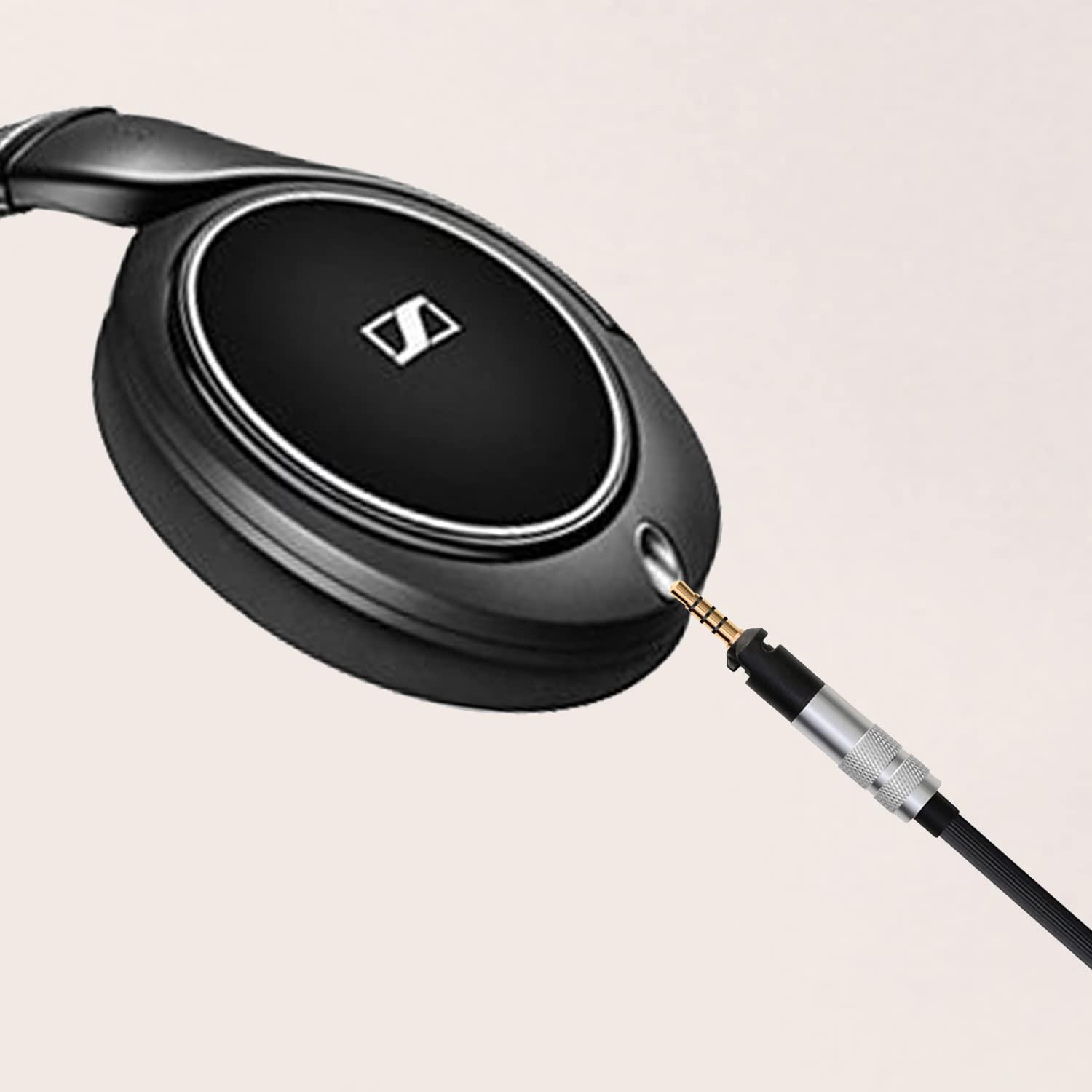 Cable de Audio 1.5m Fezzlo para Auriculares Sennheiser y Audio-Technica