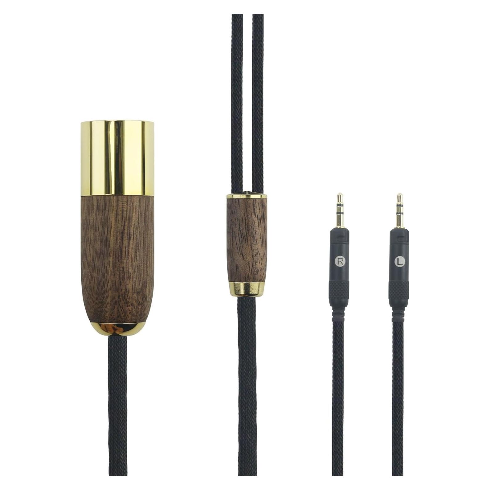 Cable de Audio Reemplazo NewFantasia 2m 4-pin XLR para ATH-R70x