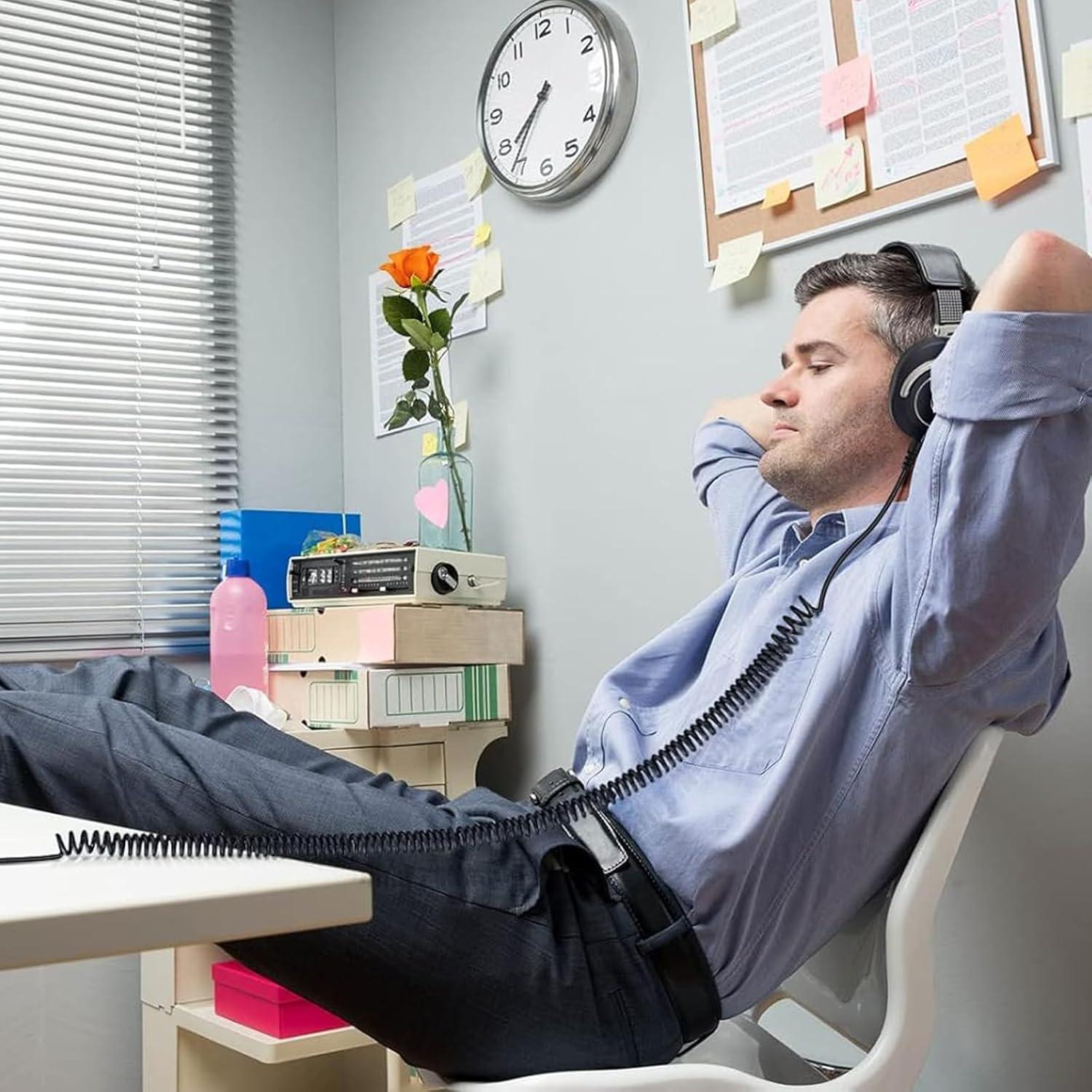 Cable de audio en espiral 2.5mm a 3.5mm Audio Technica