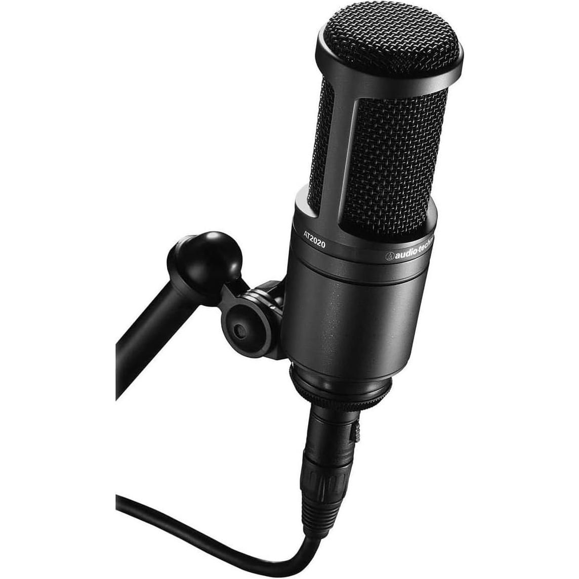 Kit Completo de Grabación Audio-Technica AT2020 con Filtros y Auriculares