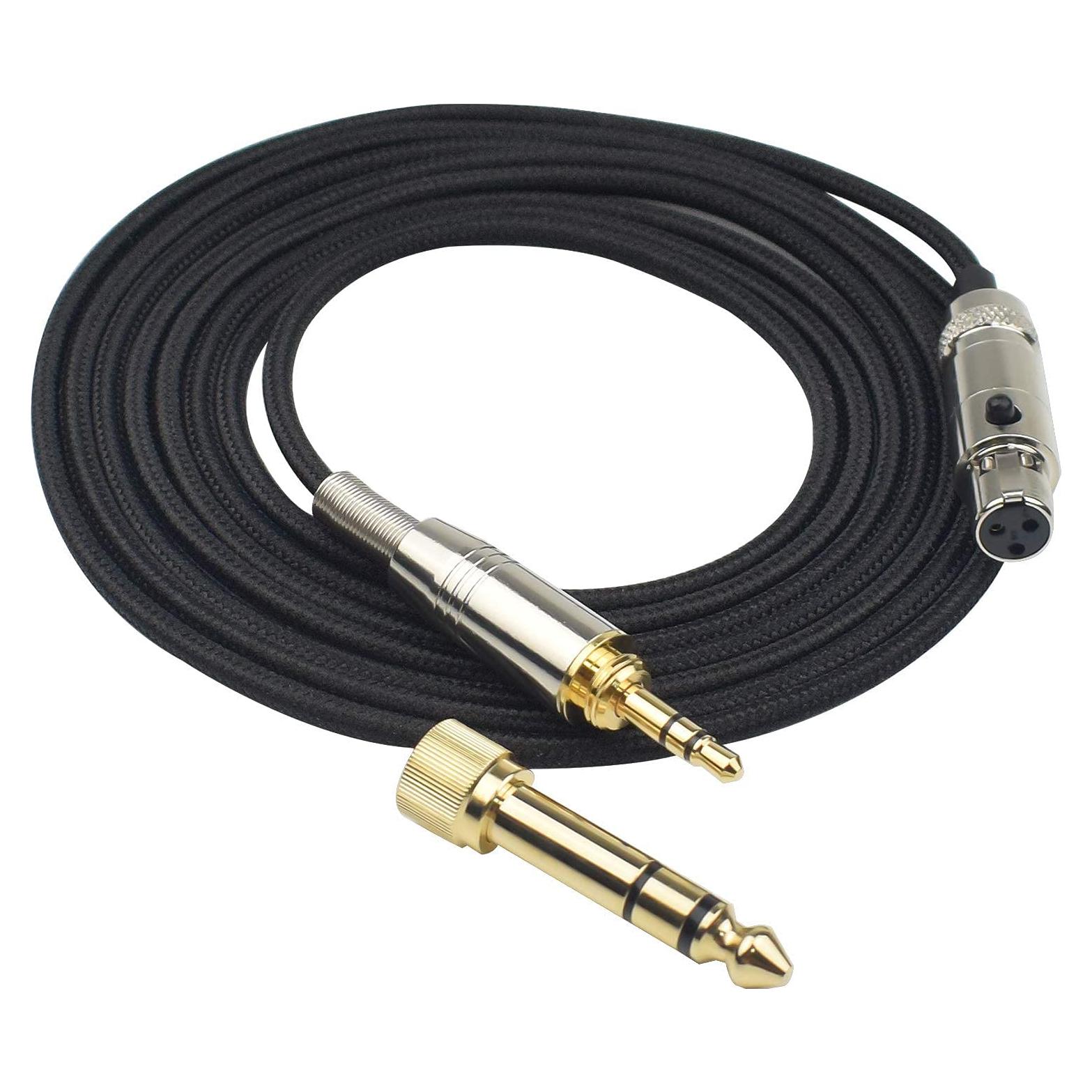 Cable de audio de reemplazo Auhsuxo 2m Mini XLR a 3.5mm