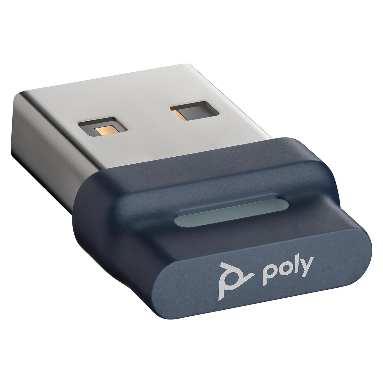 Adaptador USB-A Bluetooth Poly BT700 - Alta Fidelidad 5.1
