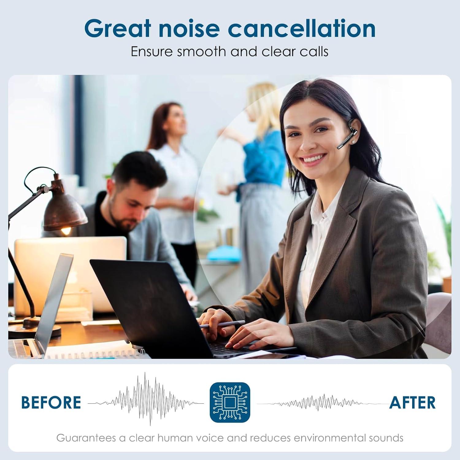 Auricular Bluetooth ICOMTOFIT G3 Inalámbrico Manos Libres Negro