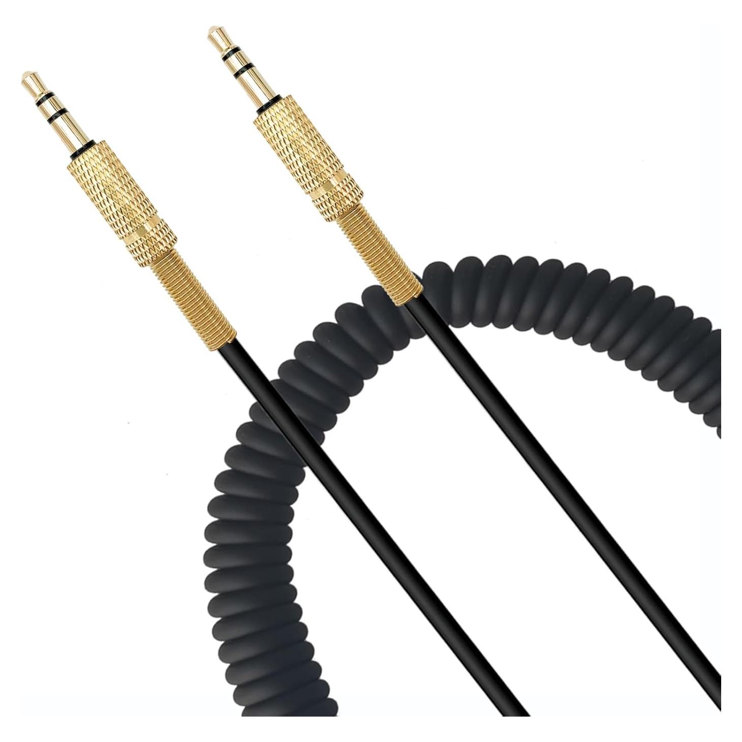 Cable de audio de reemplazo SPTSSWET 0.61m 3.5mm para auriculares Marshall