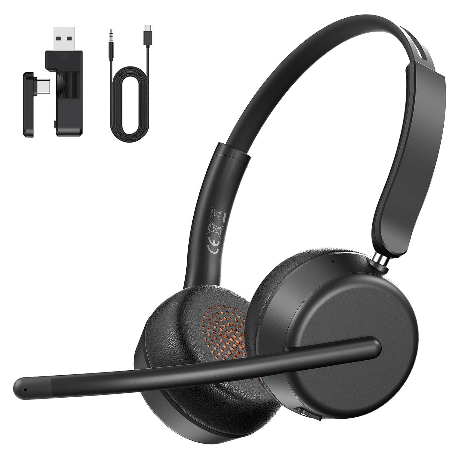 Auriculares Inalámbricos SEJJ Spark 07 con Micrófono y Cancelación de Ruido