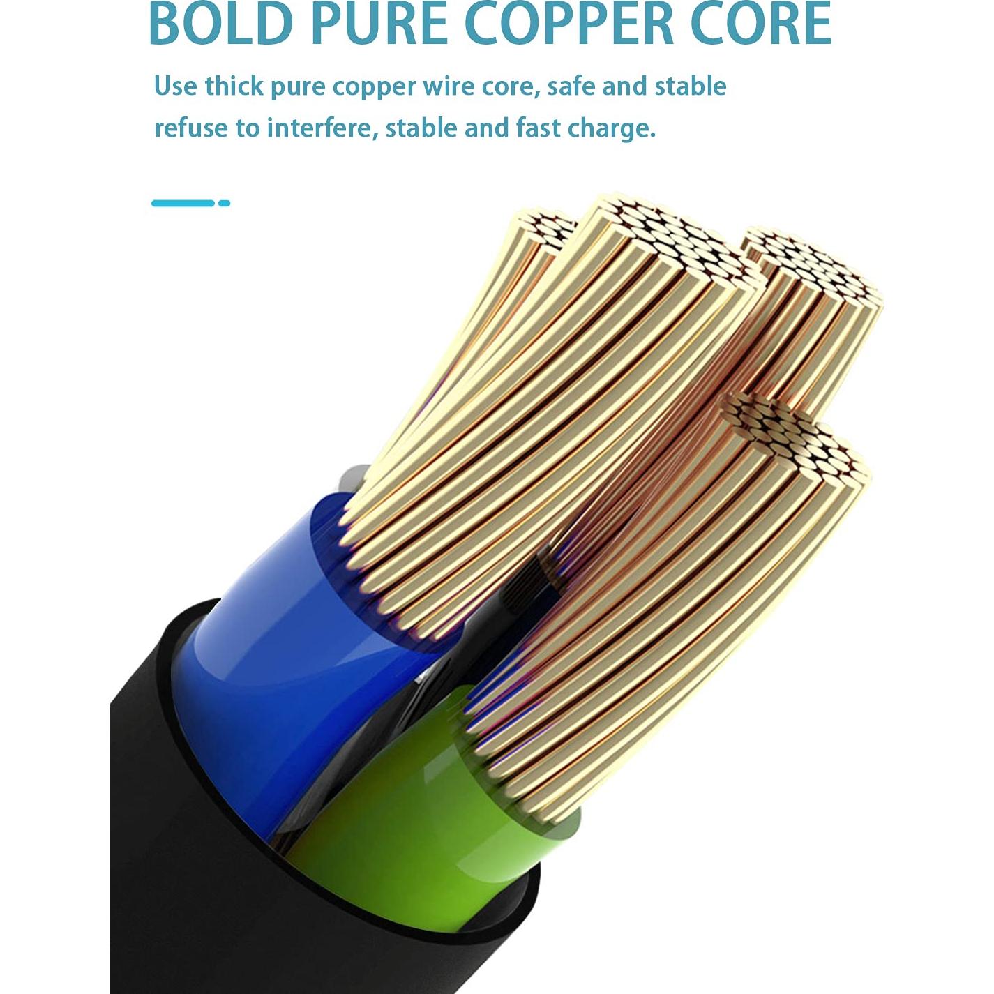 Cable de carga rápida USB-C 1m FEIYIU para Beats y más