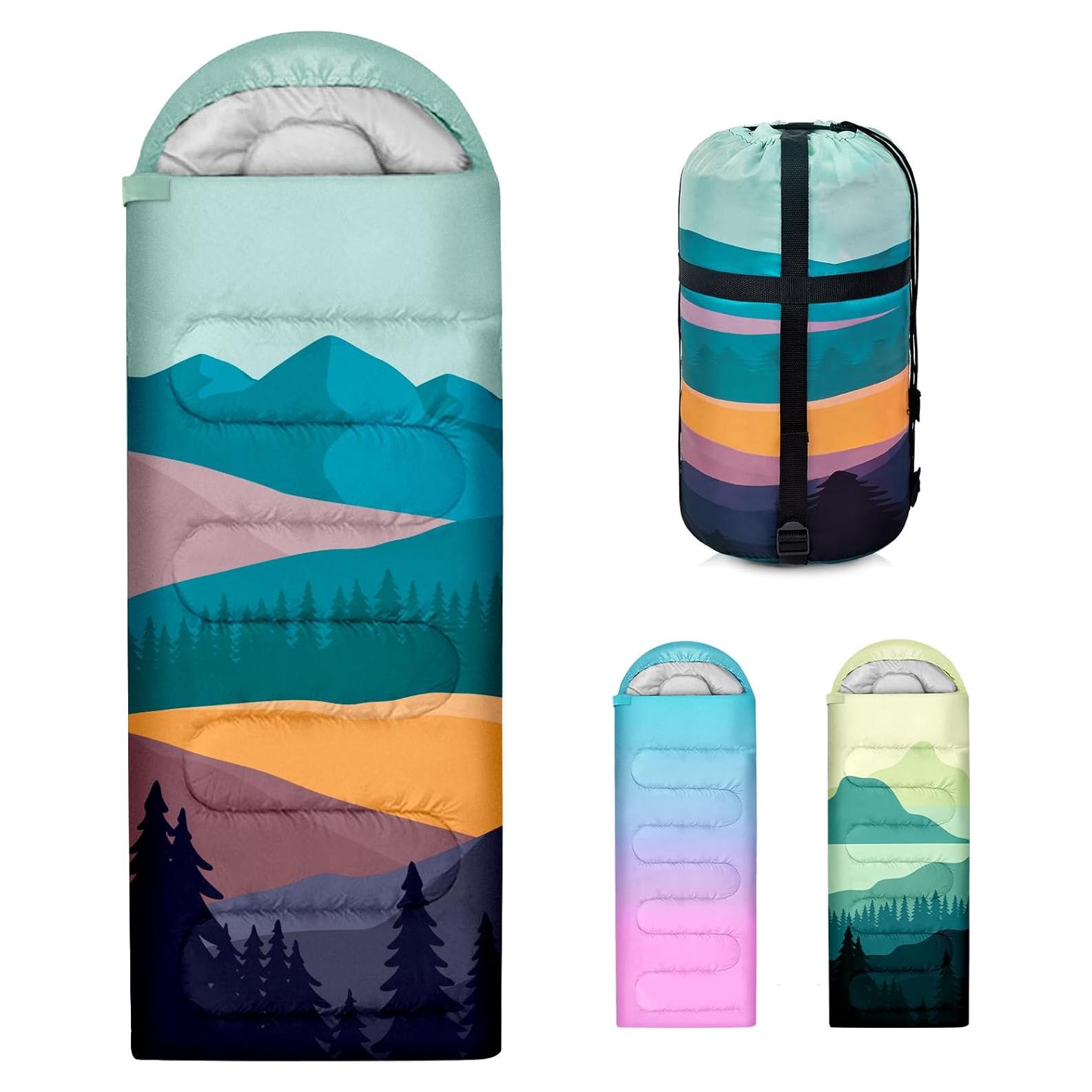 Saco de dormir PAMAID 3 temporadas impermeable 229.9x80 cm