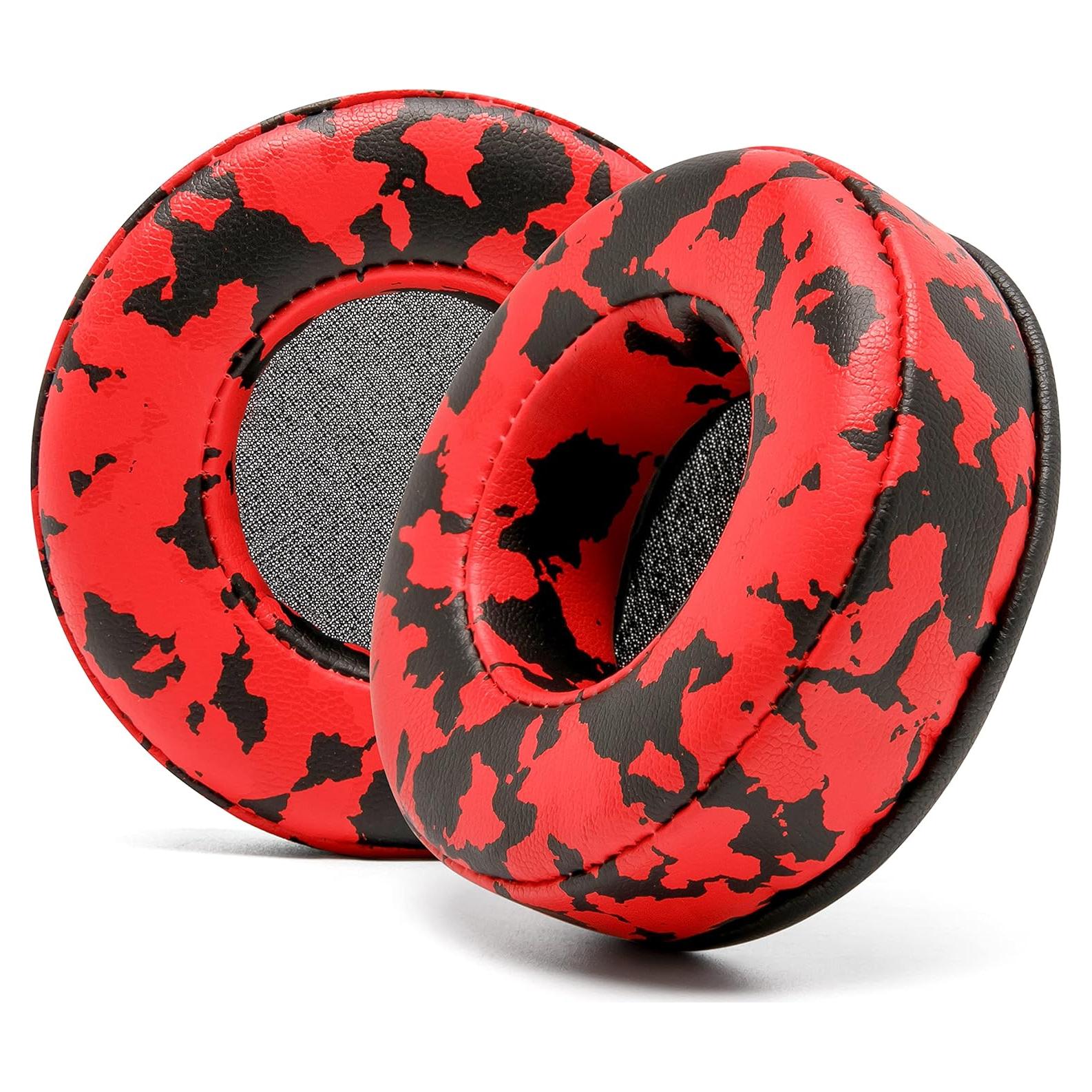 Almohadillas Extra Gruesas Wicked Cushions para Skullcandy Hesh - Camuflaje Rojo