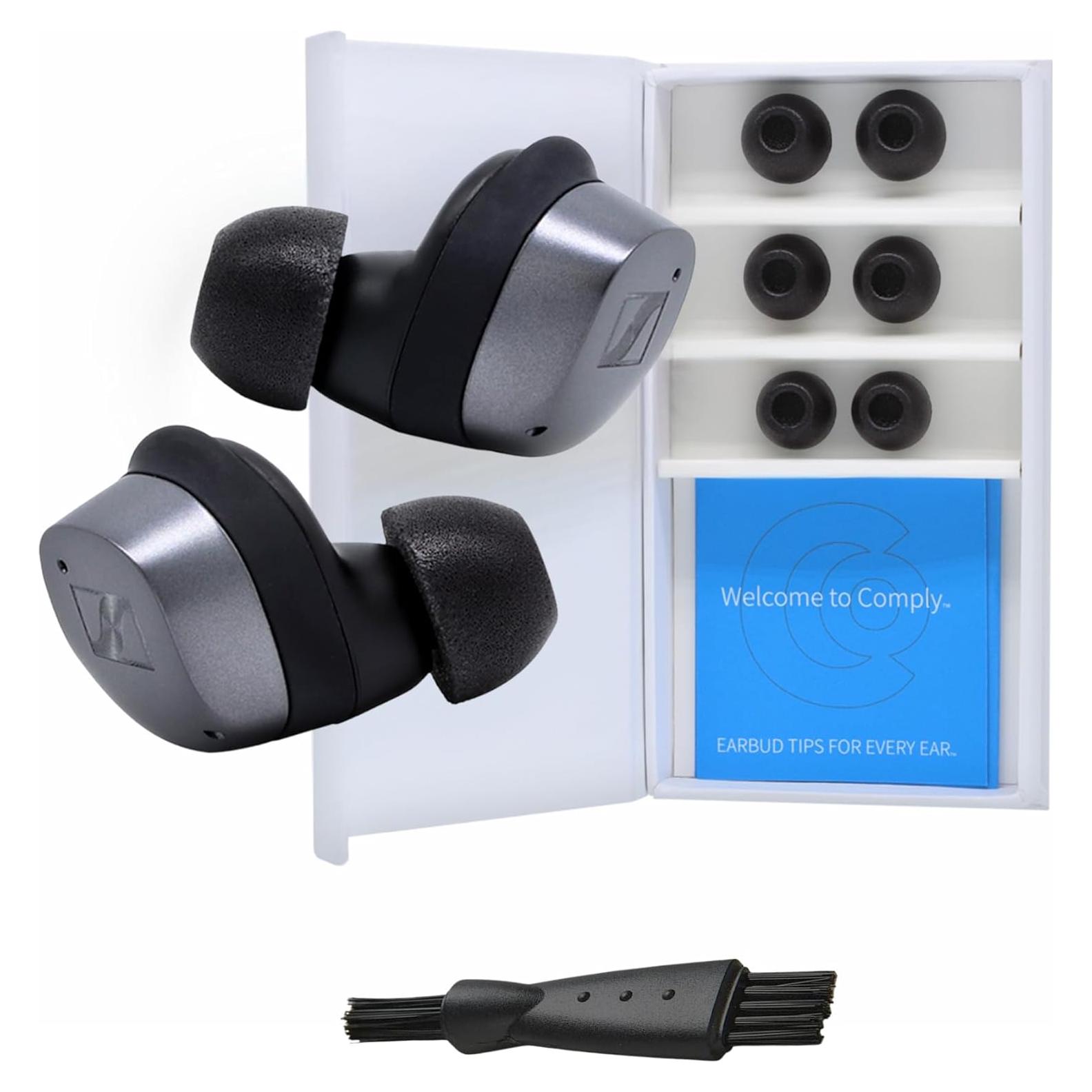 Puntas de Auricular Comply TrueGrip para Sennheiser Momentum 3, 4 - 3 Pares