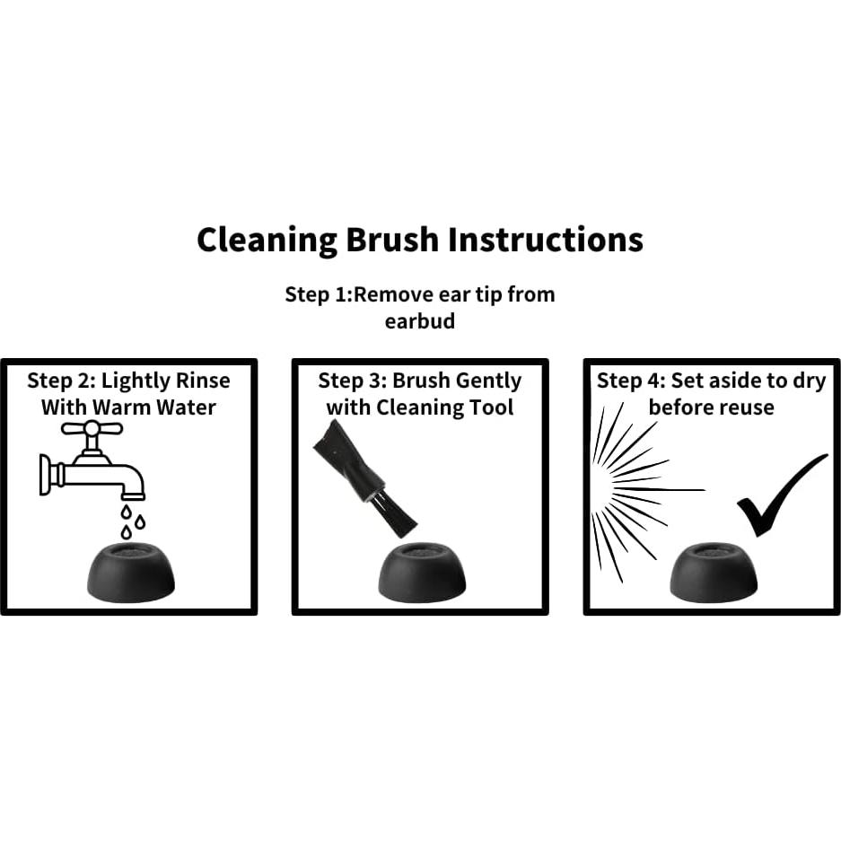 Puntas de Auricular Comply TrueGrip para Sennheiser Momentum 3, 4 - 3 Pares