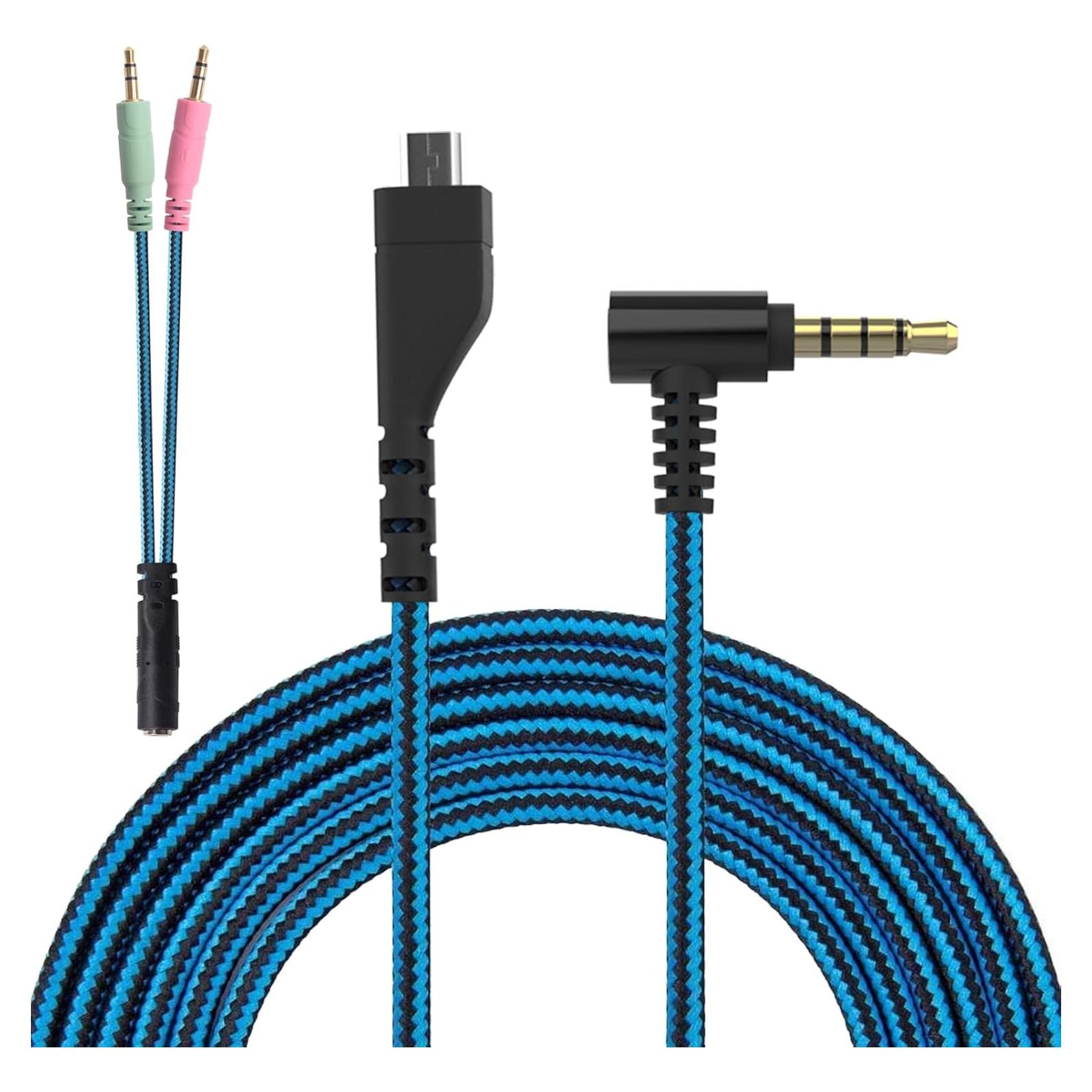 Cable de audio de reemplazo Hizsoaor 2m para SteelSeries Arctis