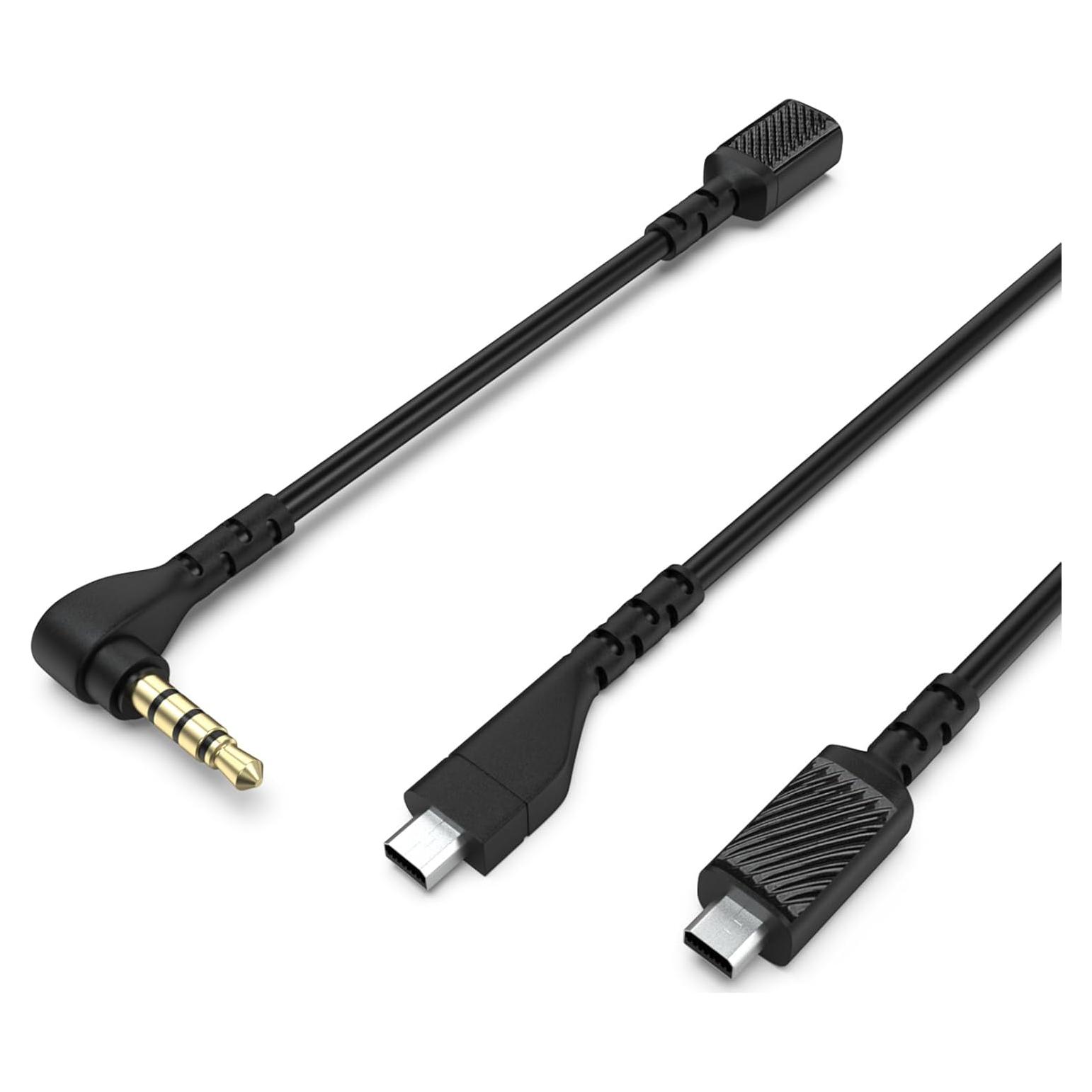 Cable de Audio Zosvoses 1.5m para Auriculares SteelSeries Arctis