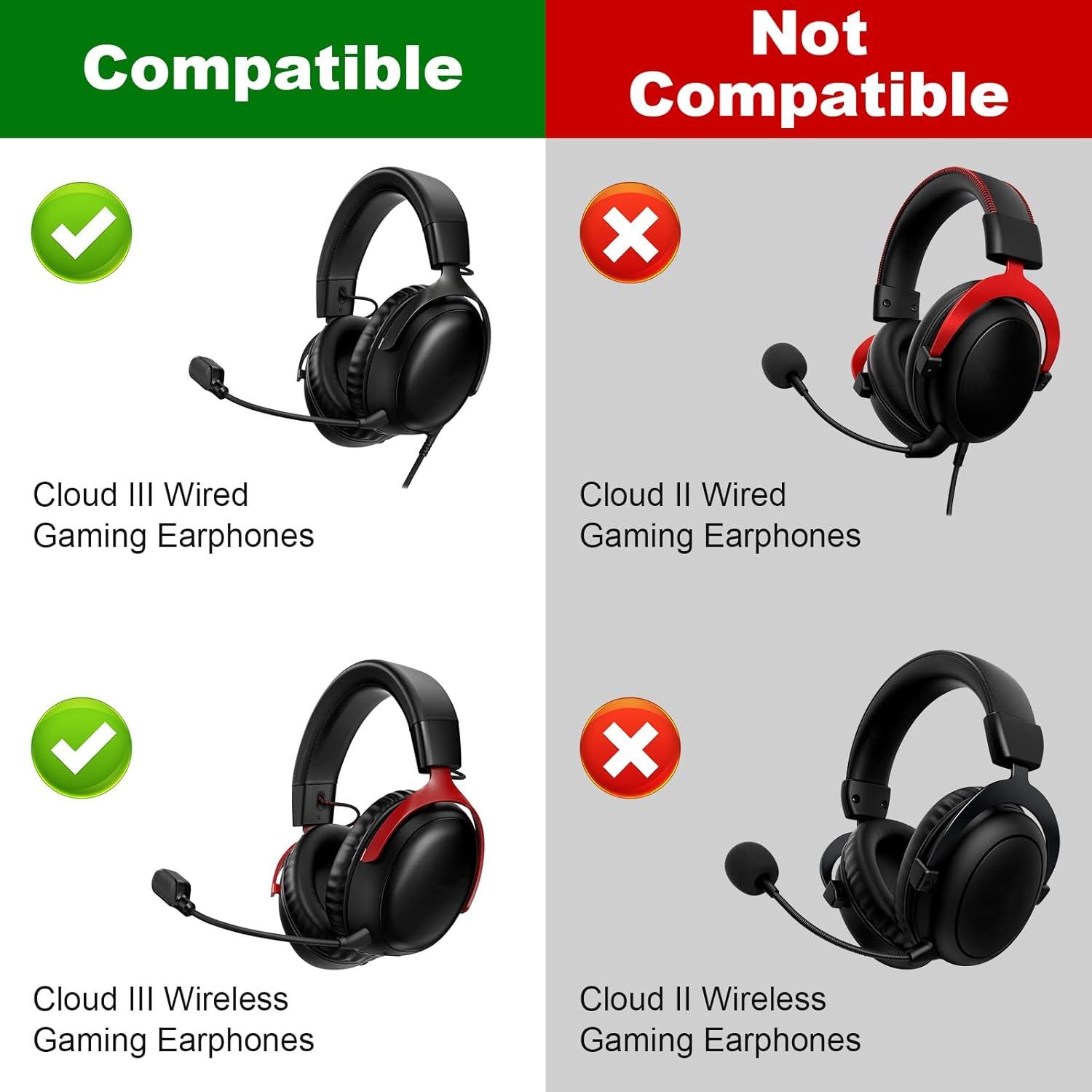 Micrófono Boom Xivip Cloud III para Auriculares HyperX - 3.5mm