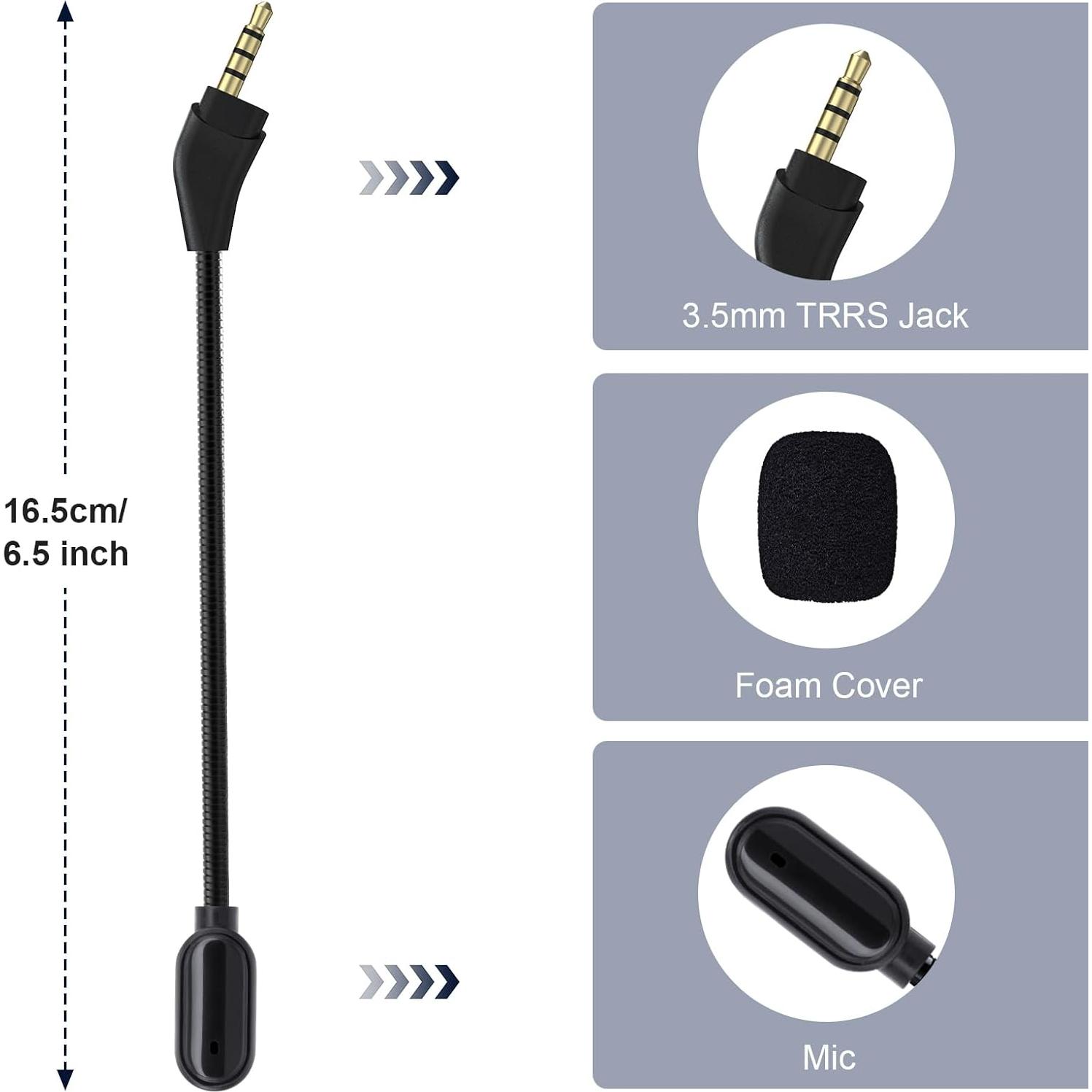 Micrófono Boom Xivip Cloud III para Auriculares HyperX - 3.5mm