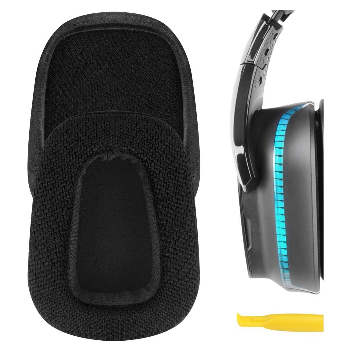 Almohadillas de Repuesto Geekria para Auriculares Logitech G533 G633 G635 G933 G935 - 2 Unidades