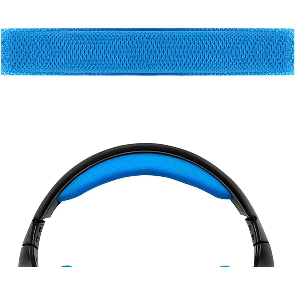 Almohadillas de Reemplazo Geekria para Logitech G430 G930 Azul