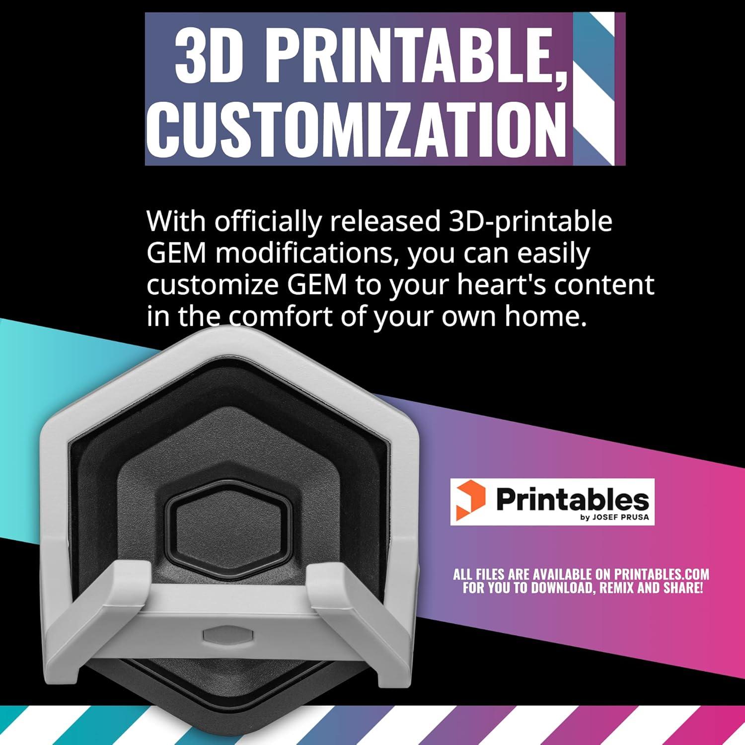 Cooler Master GEM Soporte Magnético Multi-Superficie Negro